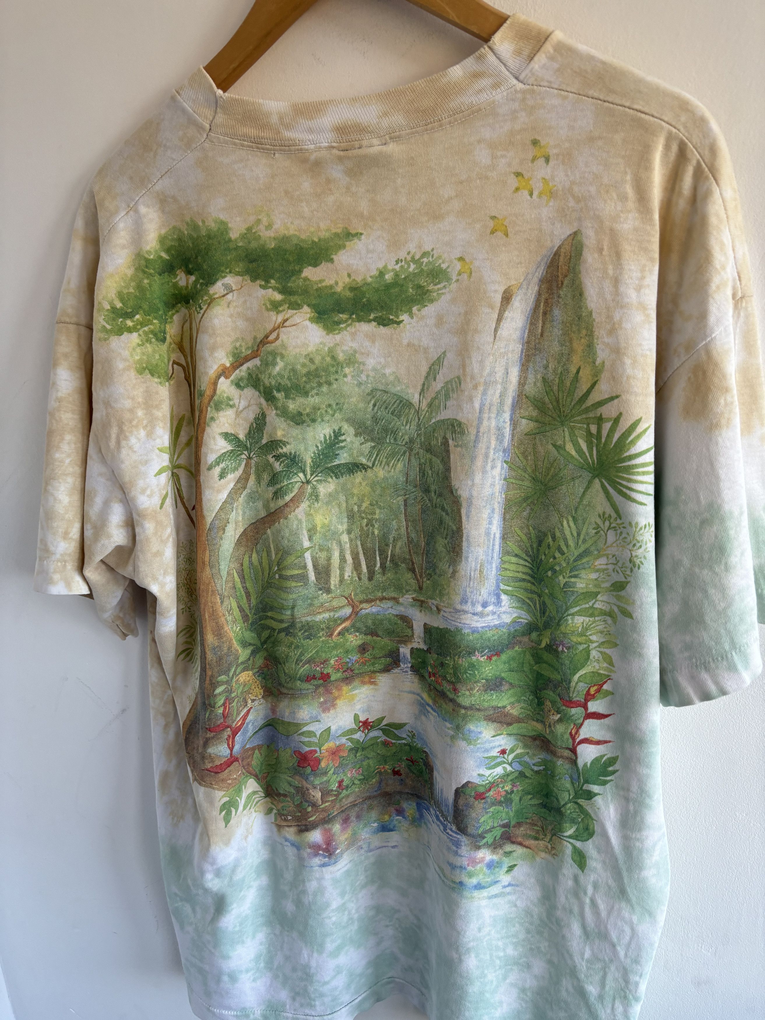 Liquid Blue × Vintage Vintage Liquid Blue Earth Day Rainforest 1991 Tee Size US XL / EU 56 / 4 - 6 Thumbnail