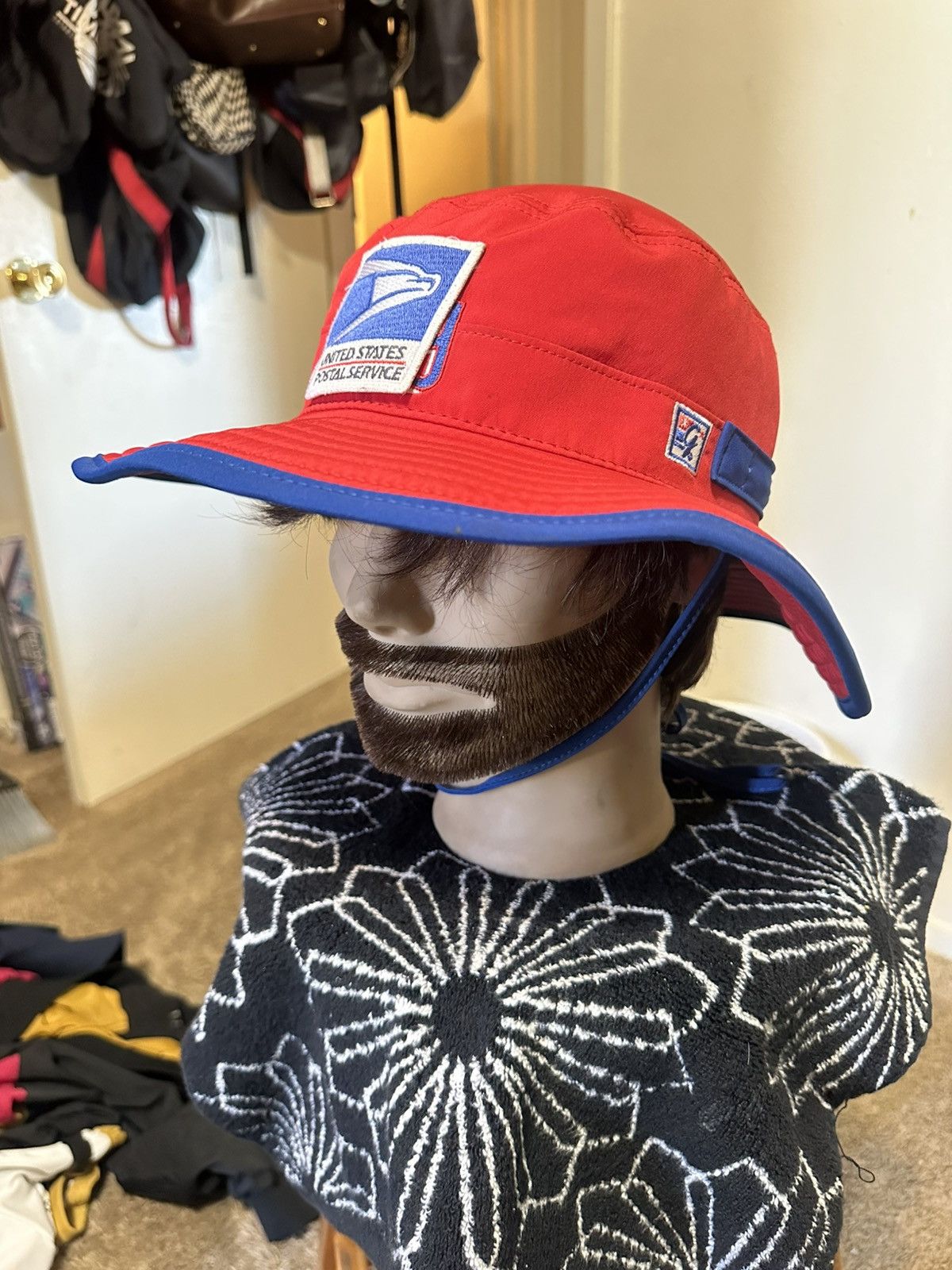 Anti Social Social Club × Vintage Vintage The Game USPS Mailman bucket hat 90s Size ONE SIZE - 6 Thumbnail