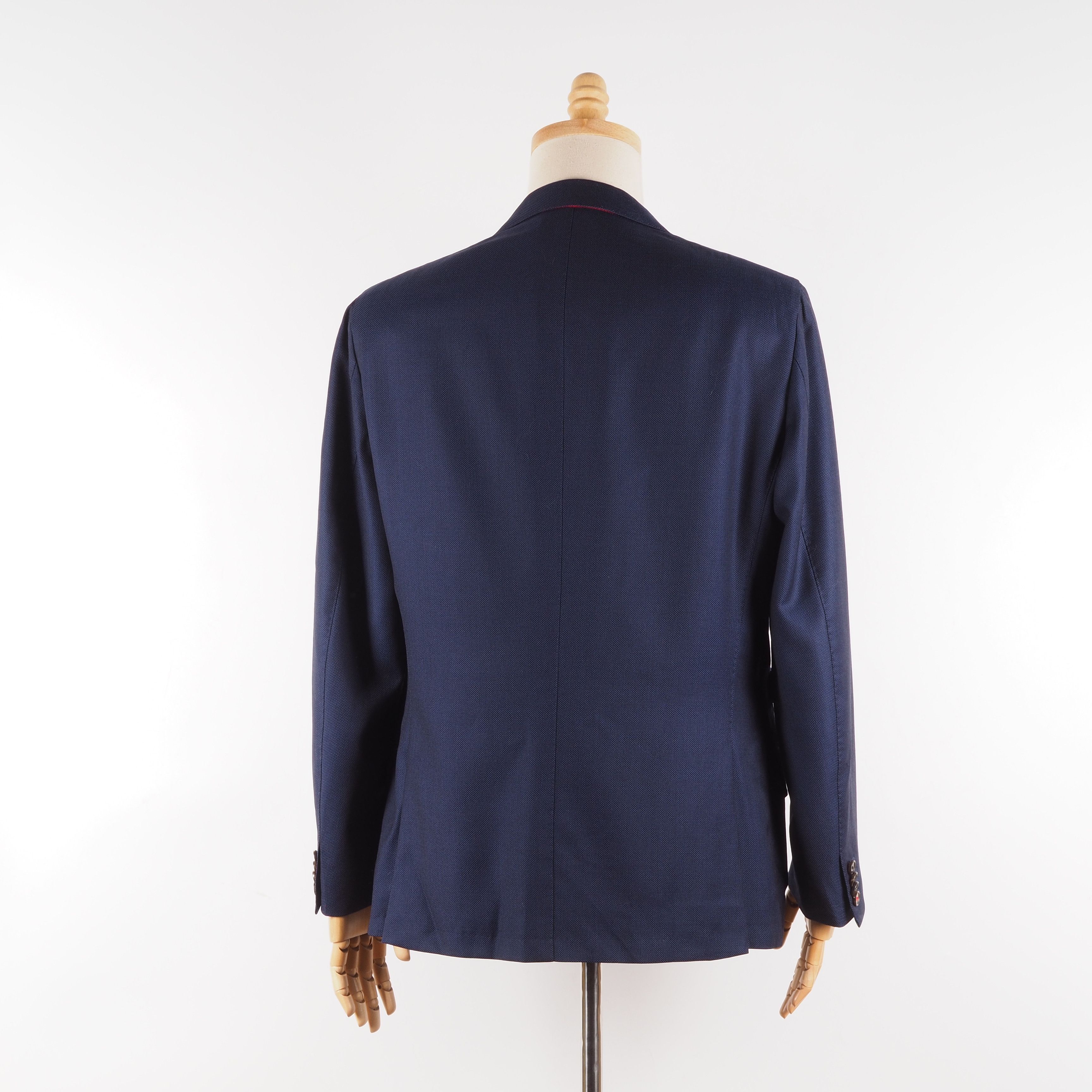 Suitsupply Suitsupply Sienna Blue Pure Wool Sport Coat Blazer Jacket Size 40R - 2 Thumbnail