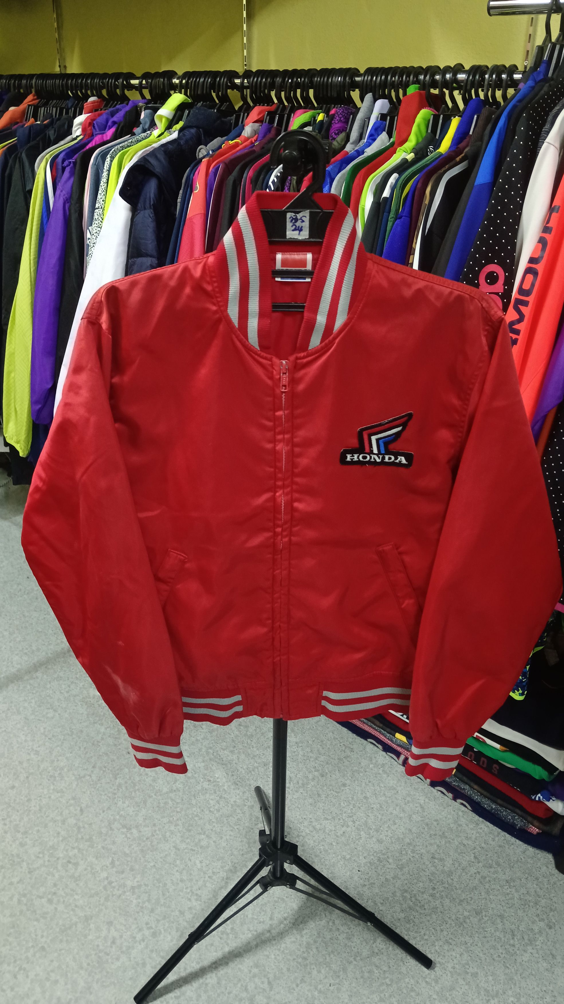 Descente Rare Vintage Honda x Descente Light Bomber Jacket Size US M / EU 48-50 / 2 - 1 Thumbnail