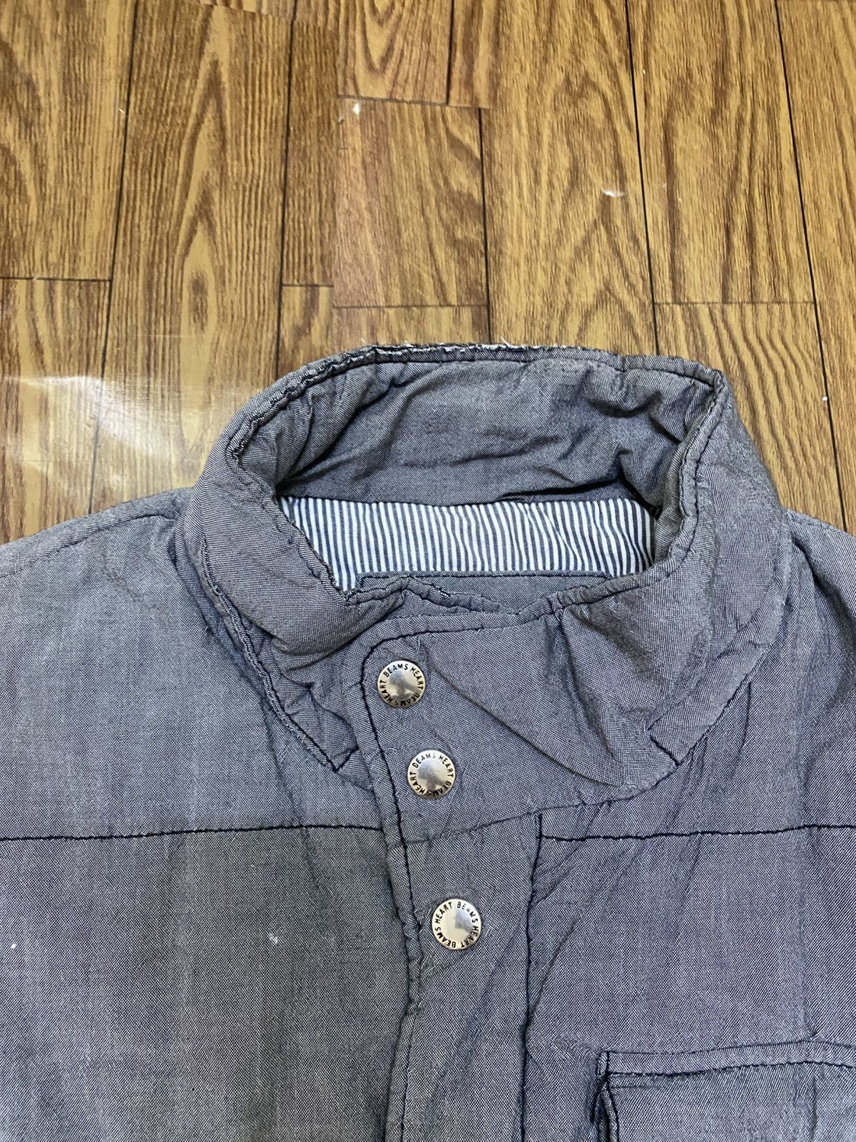 Beams Japan Beams Heart factory vest jacket Size US S / EU 44-46 / 1 - 4 Thumbnail