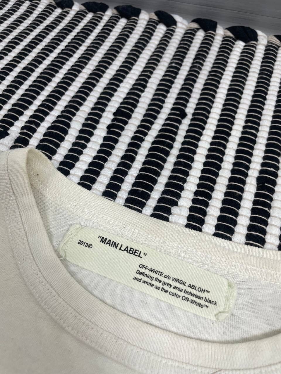 Off-White Vintage Off White Mirror Big Logo Long Sleeve Y2K Size US XS / EU 42 / 0 - 10 Thumbnail