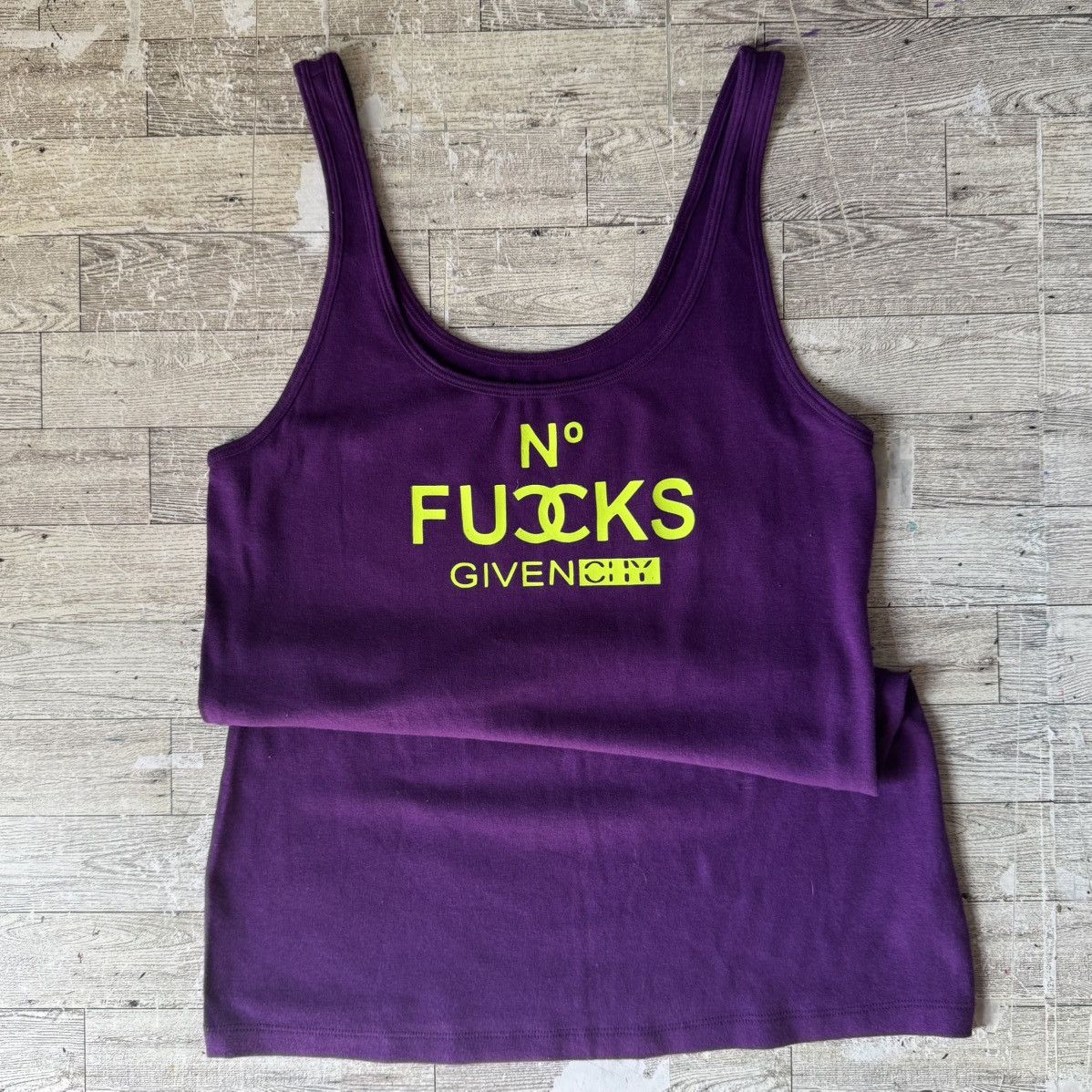 Old Navy Plum & Neon, Tami Cami, Custom Tank Top Size L / US 10 / IT 46 - 3 Thumbnail