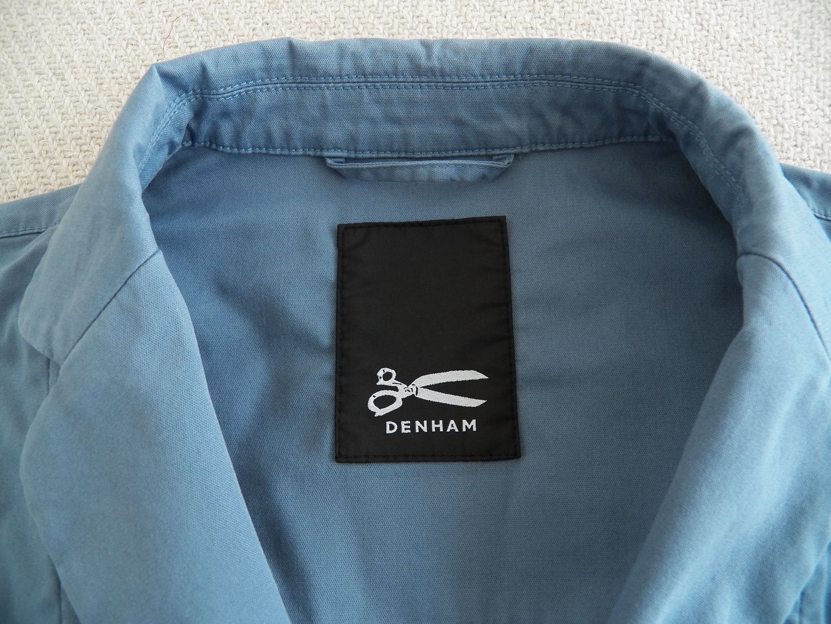 DENHAM Denham Washed stretch cotton blazer sport coat 3 Button XL Size 44R - 3 Thumbnail