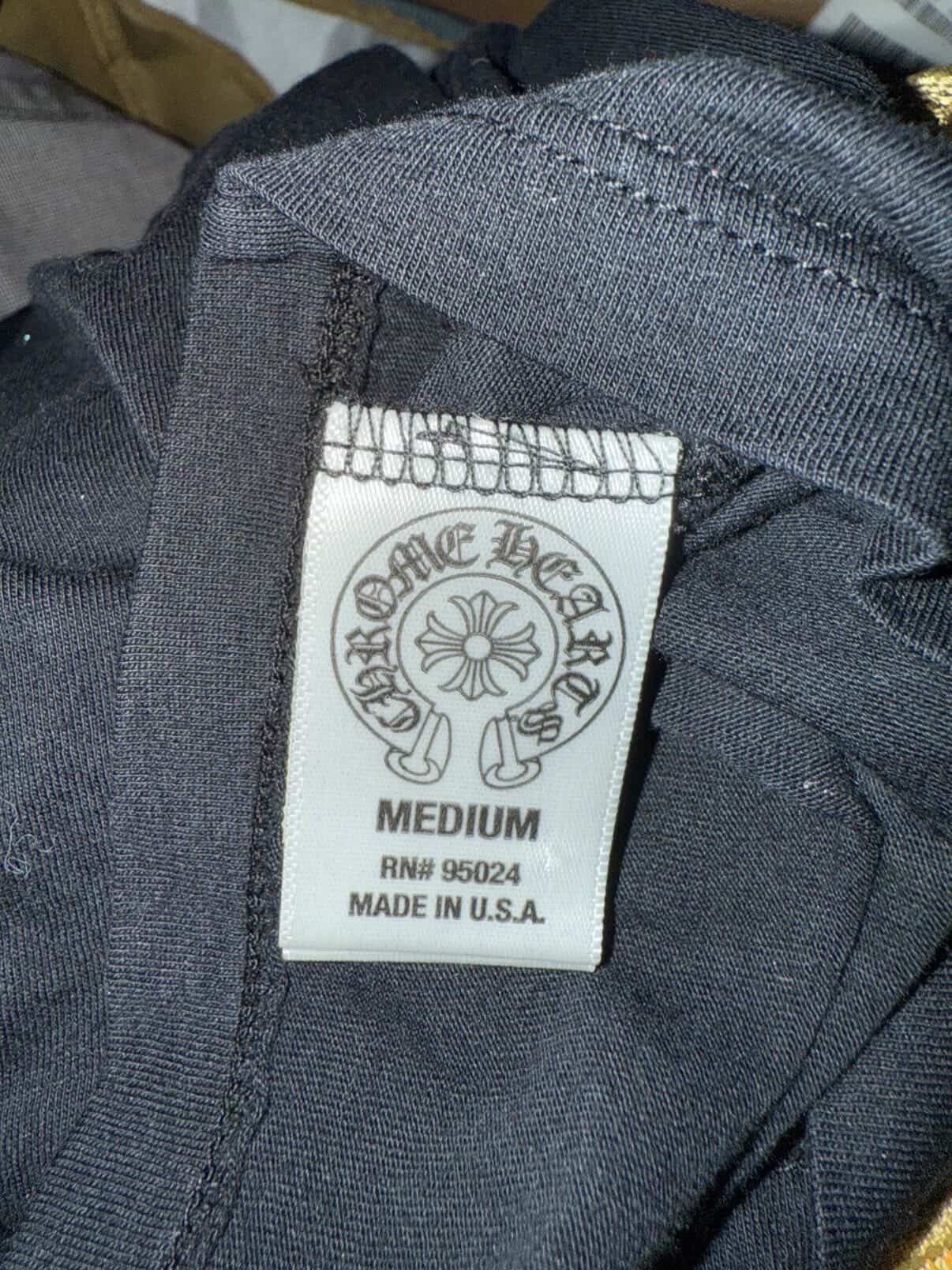 Chrome Hearts Chrome Hearts Long Sleeve With Leather Patch Size US M / EU 48-50 / 2 - 6 Thumbnail