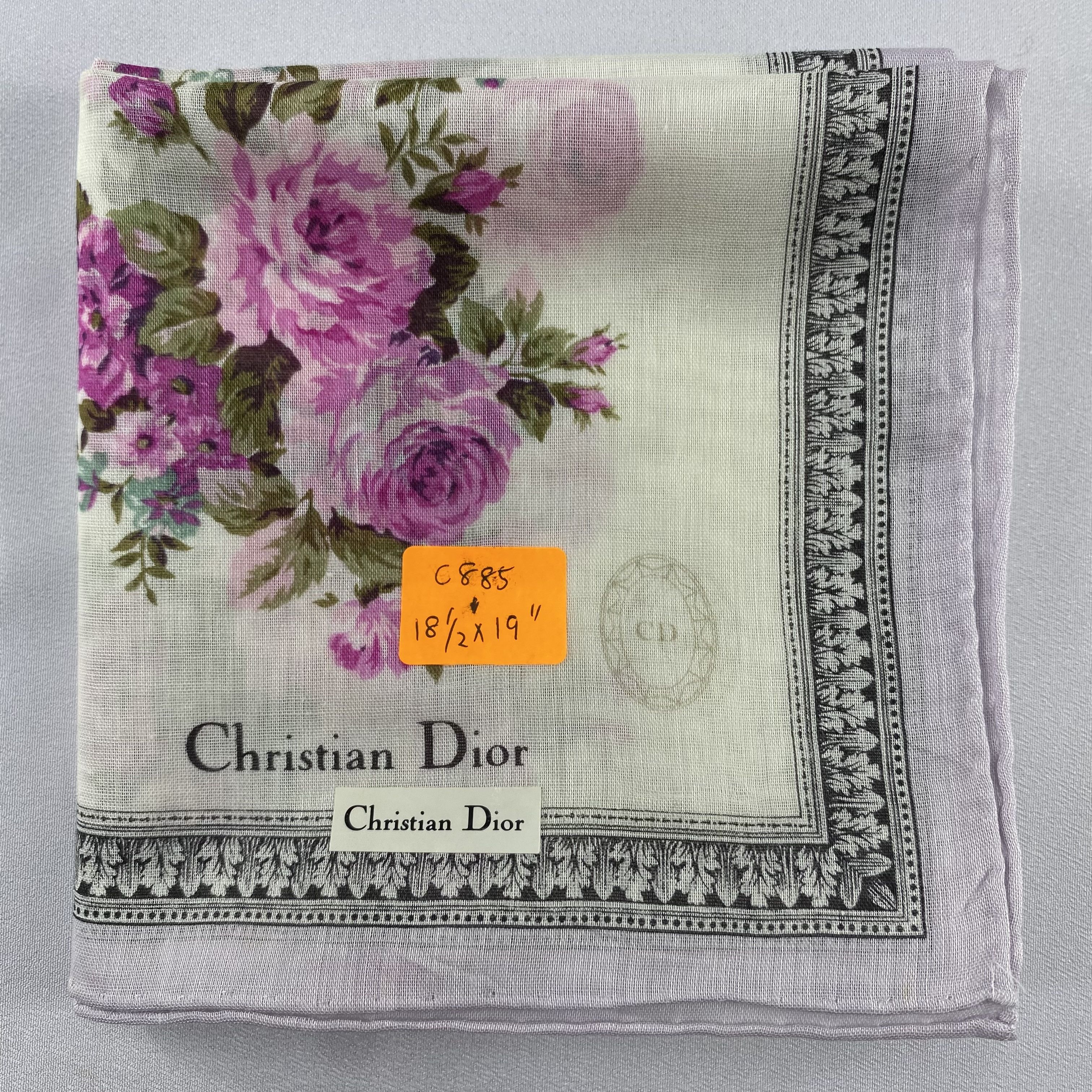 Christian Dior Monsieur Christian Dior Handkerchief / Bandana / Neckerchief C885 Size ONE SIZE - 9 Thumbnail