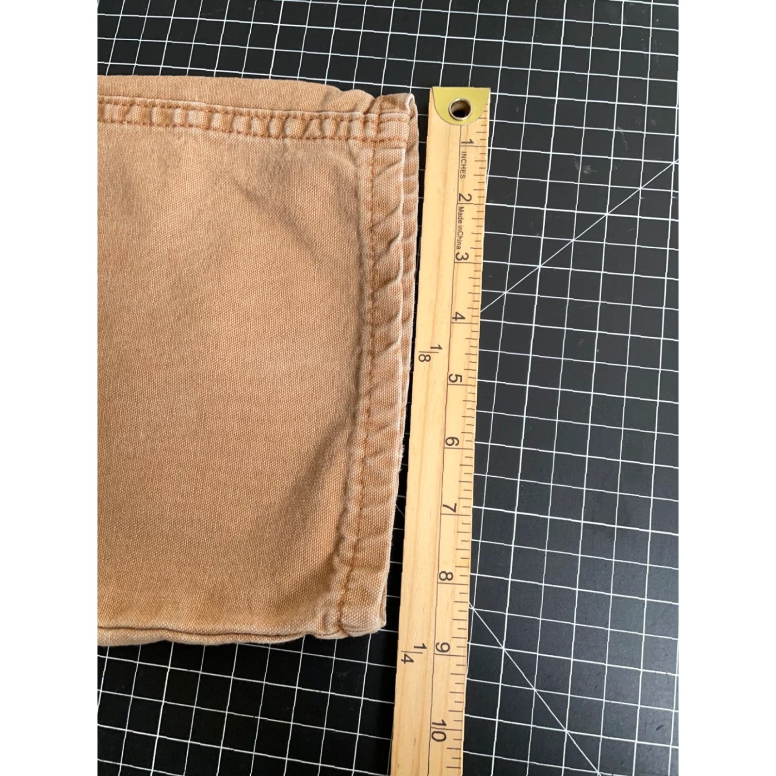Dickies Dickies Cotton Canvas Utility Pants Men's 34 x 32 Brown Relaxed Fit Vol. 90s Grunge Hipster Outdoor Belt Loops Front Zip Pockets Workwear Casual Size US 34 / EU 50 - 7 Thumbnail
