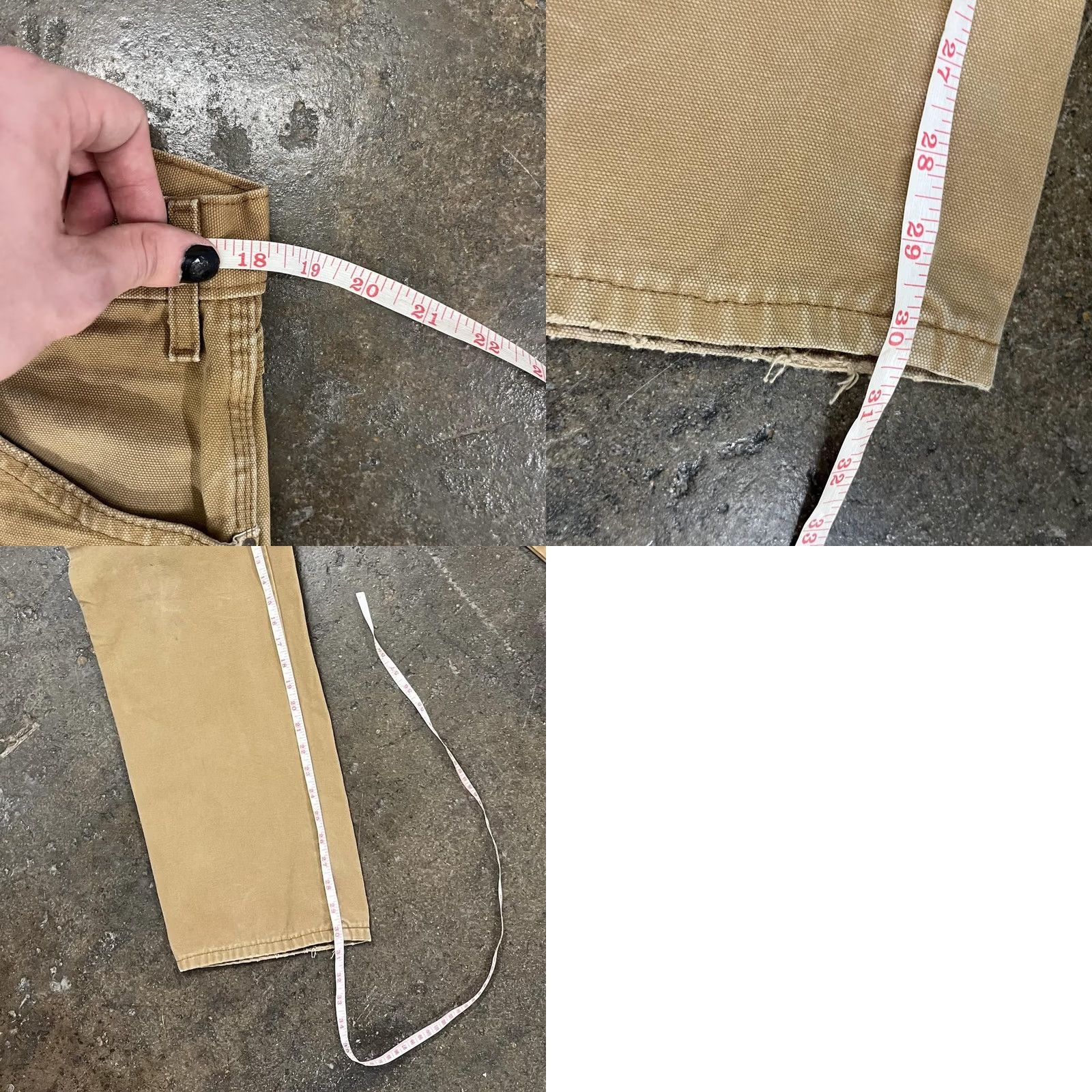Dickies Y2K Dickies Carpenter Pants 36x30 Brown Canvas Relaxed Fit Workwear Utility Mens Pants Size US 36 / EU 52 - 8 Thumbnail