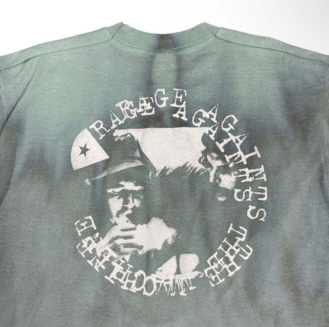Band Tees Vintage 90s Rage Against The Machine "Bombtrack" Tee shirt Size US XL / EU 56 / 4 - 10 Thumbnail