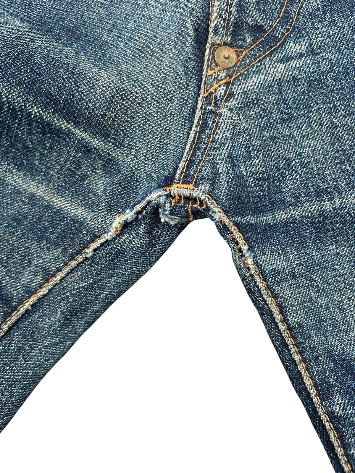 Kapital Vintage Standard Shop Selvedge Distressed Denim Jeans Size US 29 - 9 Thumbnail
