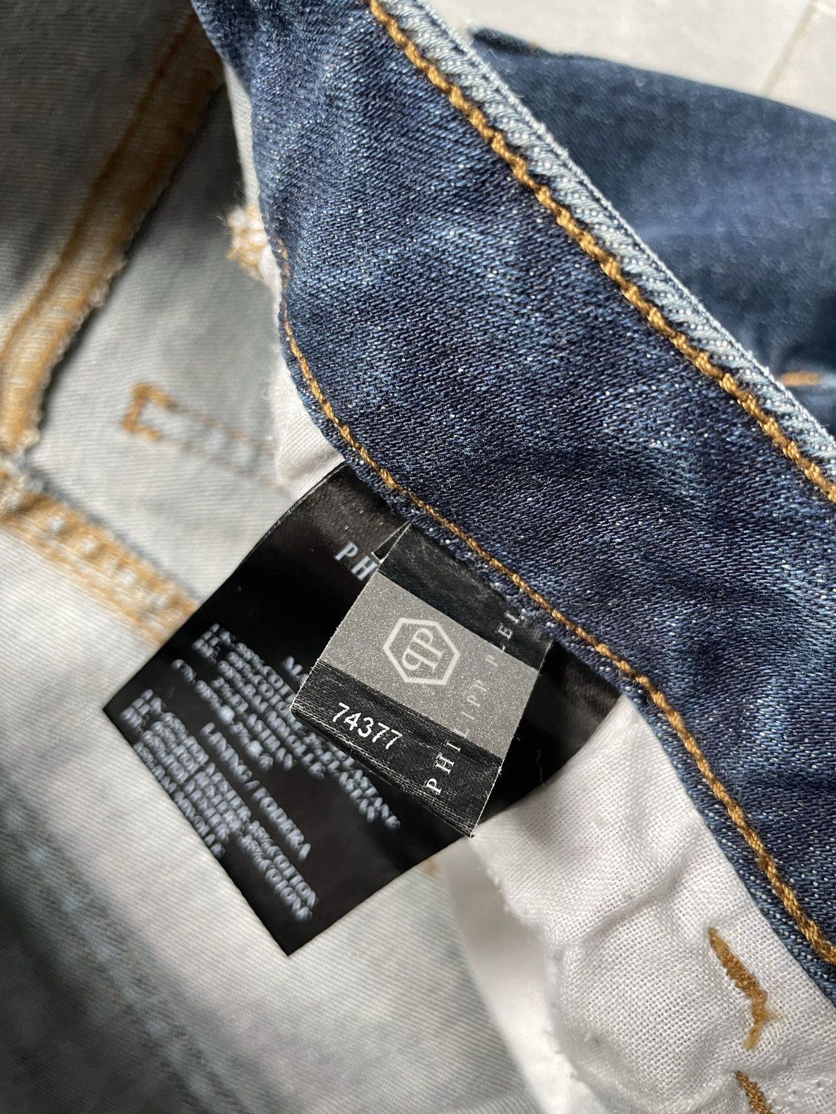 Philipp Plein Philipp Plein woman blue skinny jeans size 27 Size 27" / US 4 / IT 40 - 5 Thumbnail