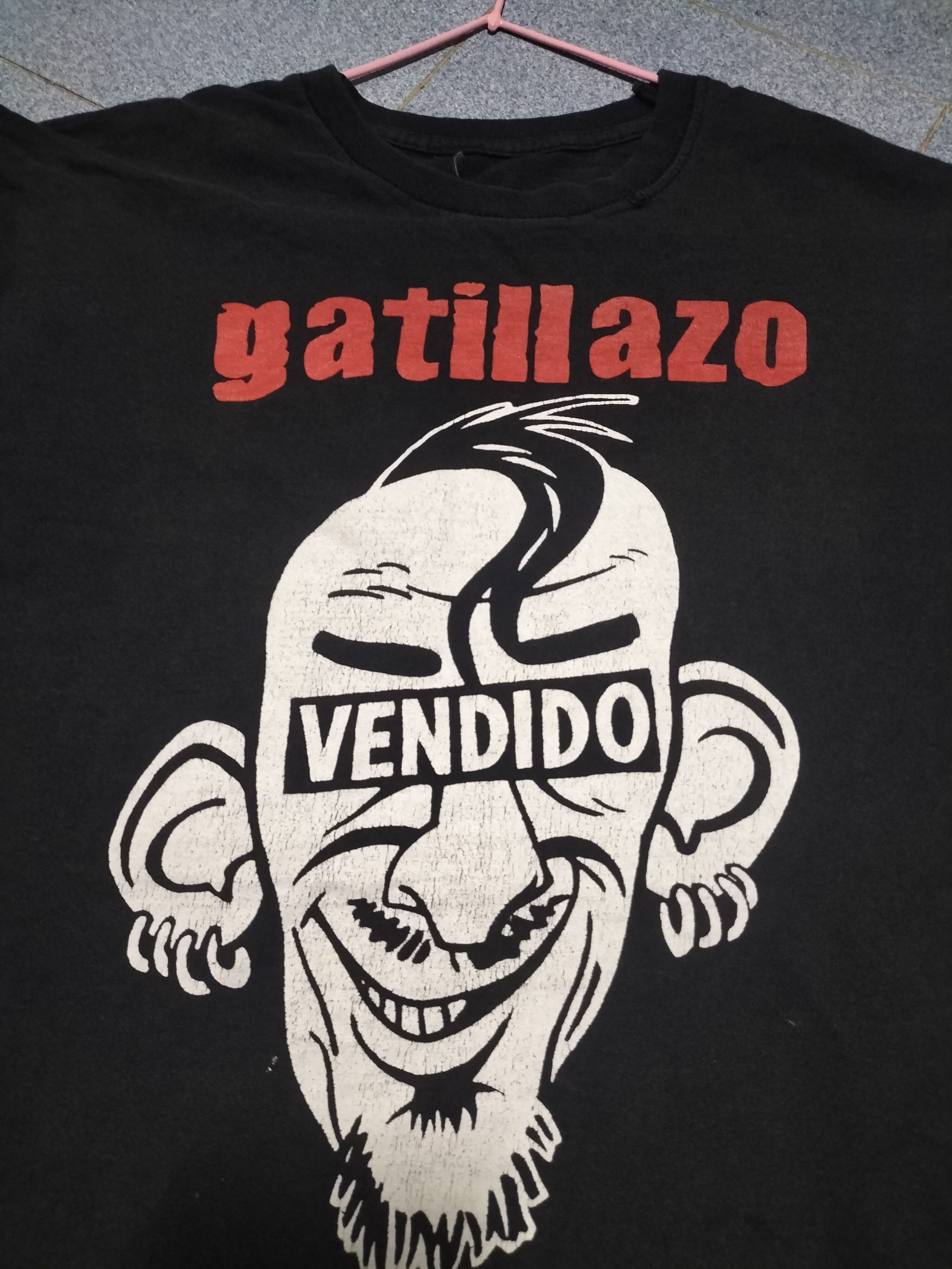 Band Tees Vintage Gatillazo Spanish Punk T bandtees Size US M / EU 48-50 / 2 - 2 Thumbnail