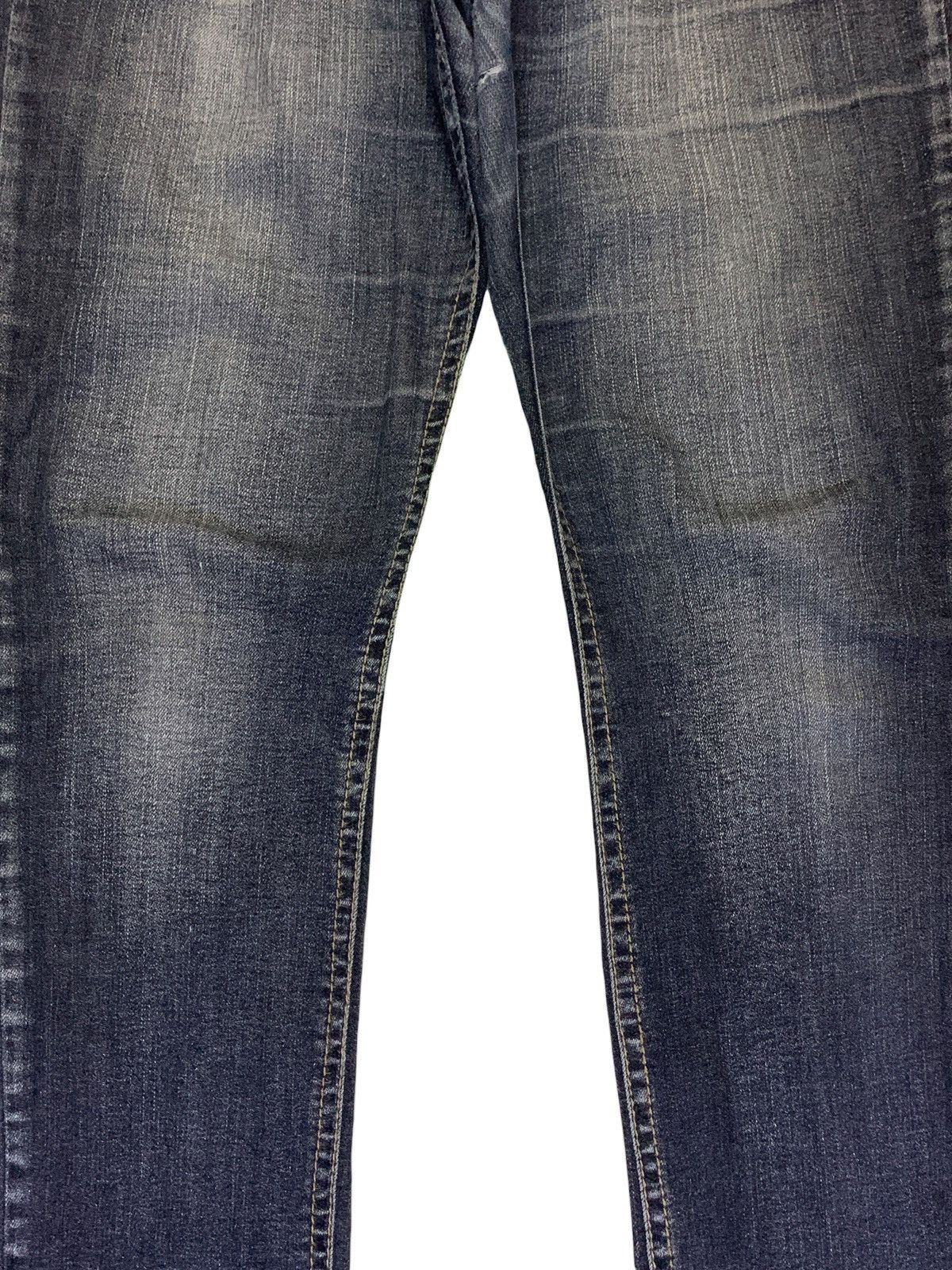Japanese Brand Vintage Japanese Brand Faded Wash Embellished Jeans Size 31" - 5 Thumbnail