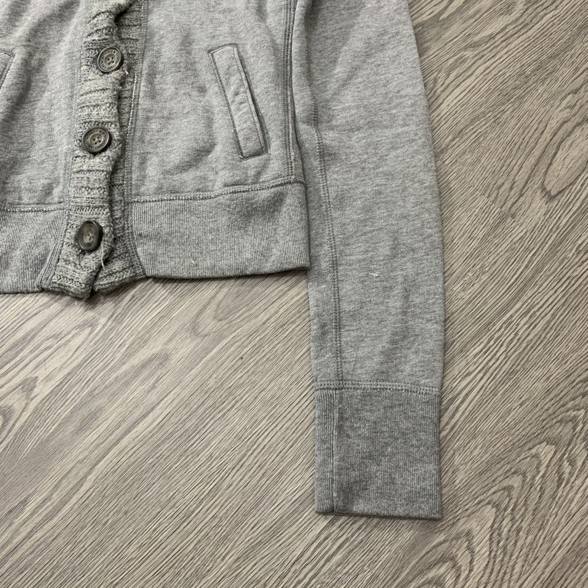 20471120 Vintage Abercrombie and Fitch gray sweater cardigan Size US S / EU 44-46 / 1 - 4 Thumbnail