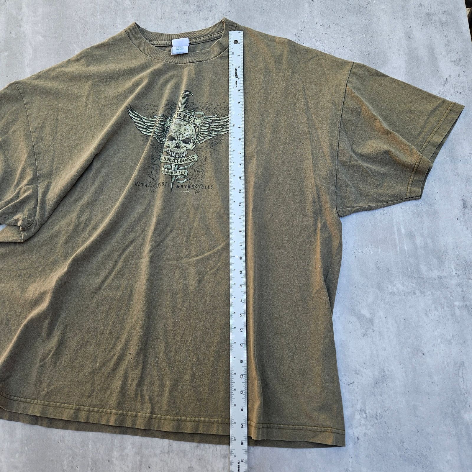 Owner Operator Vintage Y2K Metal Motorcycles Street Vibrations T-Shirt 3XL Size US XXL / EU 58 / 5 - 6 Thumbnail