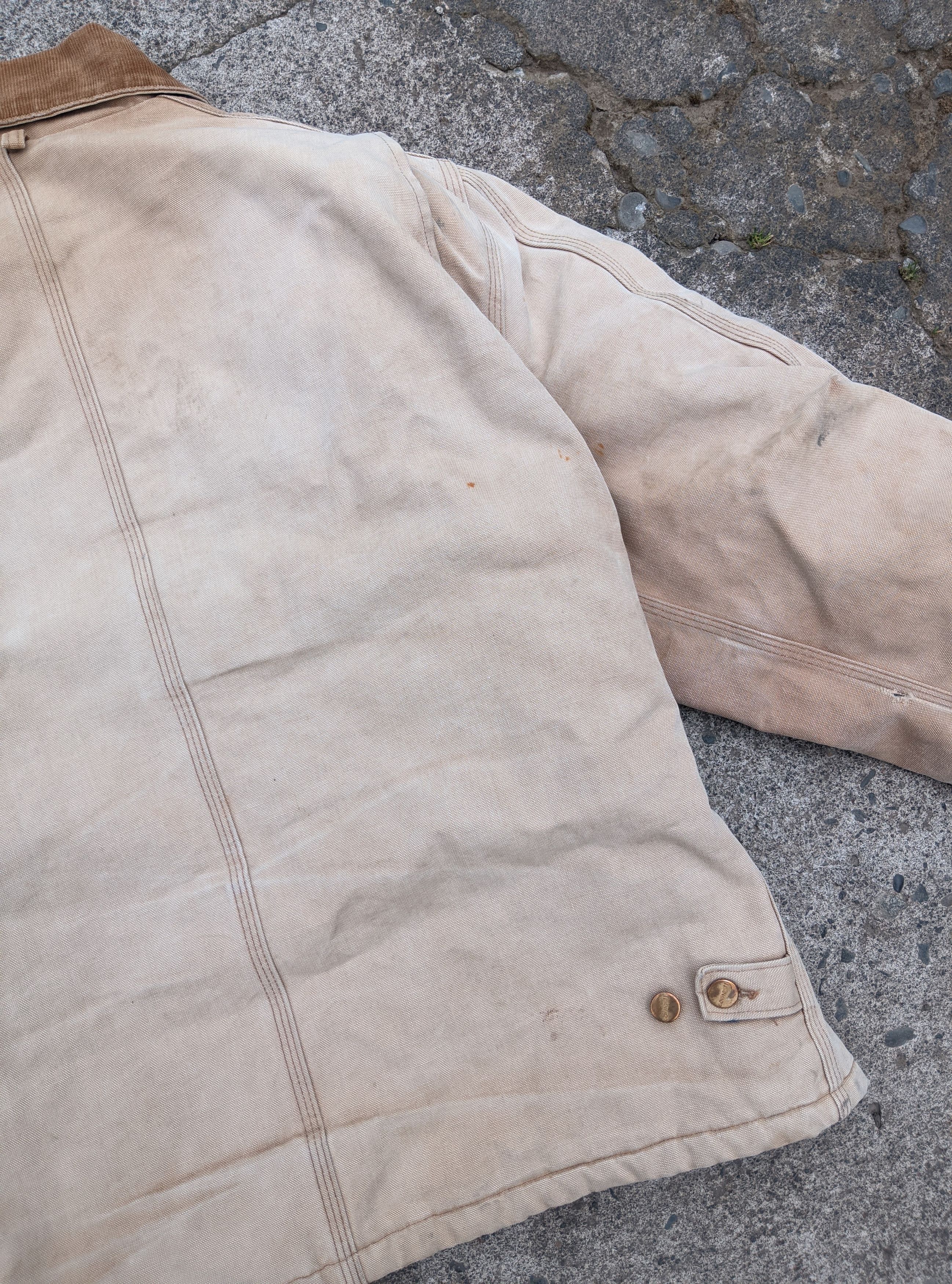 Carhartt Vintage 90s carhartt arctic detroit distressed sun fade erd Size US XL / EU 56 / 4 - 17 Thumbnail