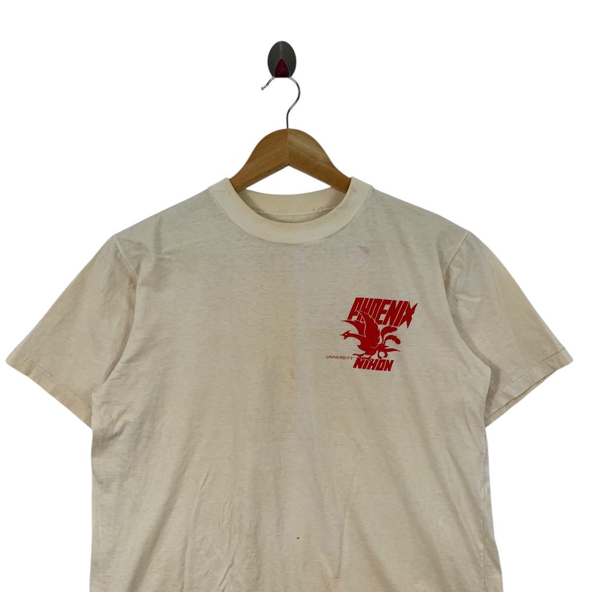 Vintage Vintage 90s PHOENIX NIHON UNIVERSITY Japan Football Tshirt Size US S / EU 44-46 / 1 - 3 Thumbnail