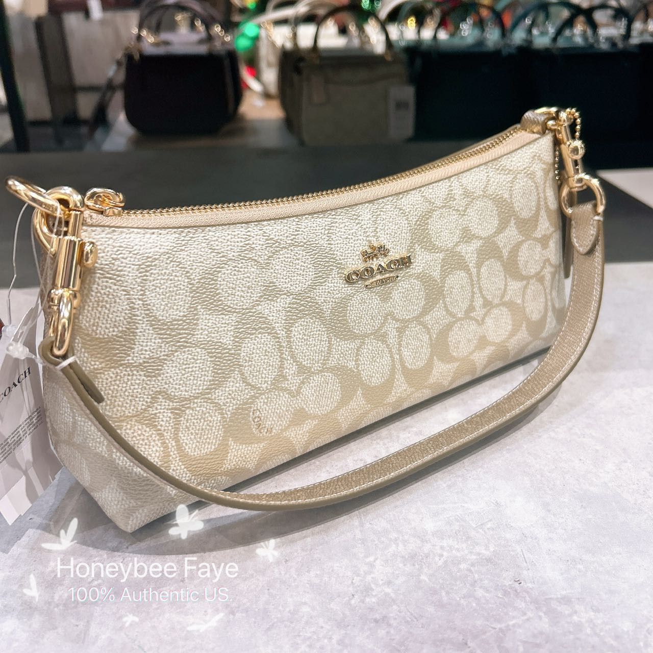 Coach Charlotte Shoulder Bag In Signature Canvas CX580 Size ONE SIZE - 5 Thumbnail