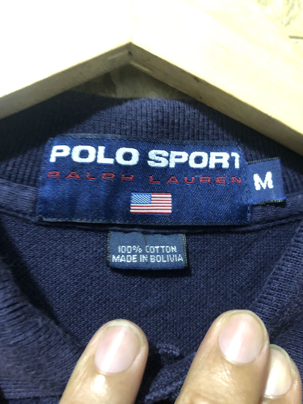 Ralph Lauren Sport Vintage Polo Sport K Swiss Poloshirt Size US M / EU 48-50 / 2 - 3 Thumbnail
