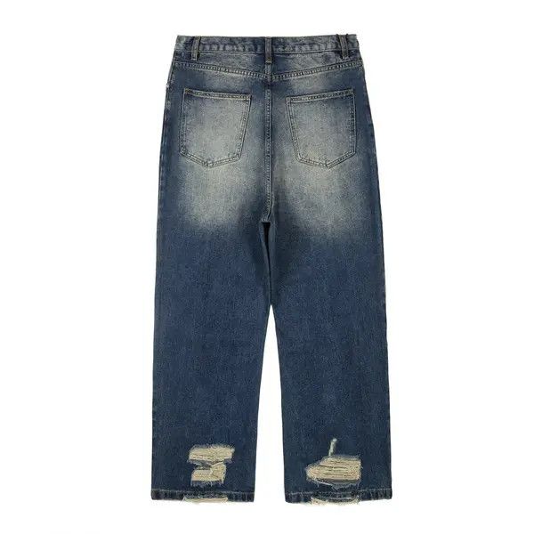 Japanese Brand Oversized jeans baggy cargo pants hip-hop style wide leg Y2K Size US 32 / EU 48 - 6 Thumbnail