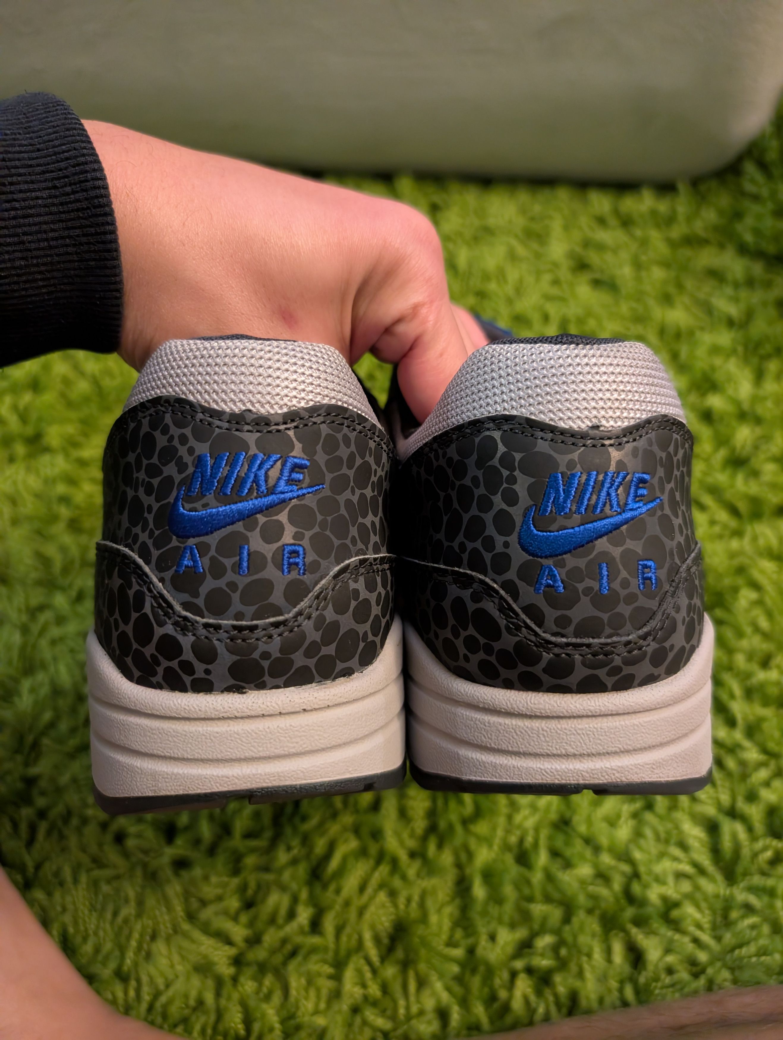 Nike Nike Air Max 1 Safari Reflective Black Size 10.5 Size US 10.5 / EU 43-44 - 6 Thumbnail