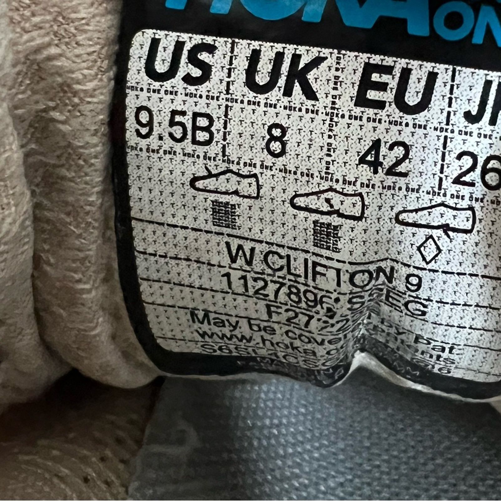 Hoka Hoka One One Clifton 9 Women's Running Shoes Walking 9.5 B Size US 9.5 / IT 39.5 - 8 Thumbnail