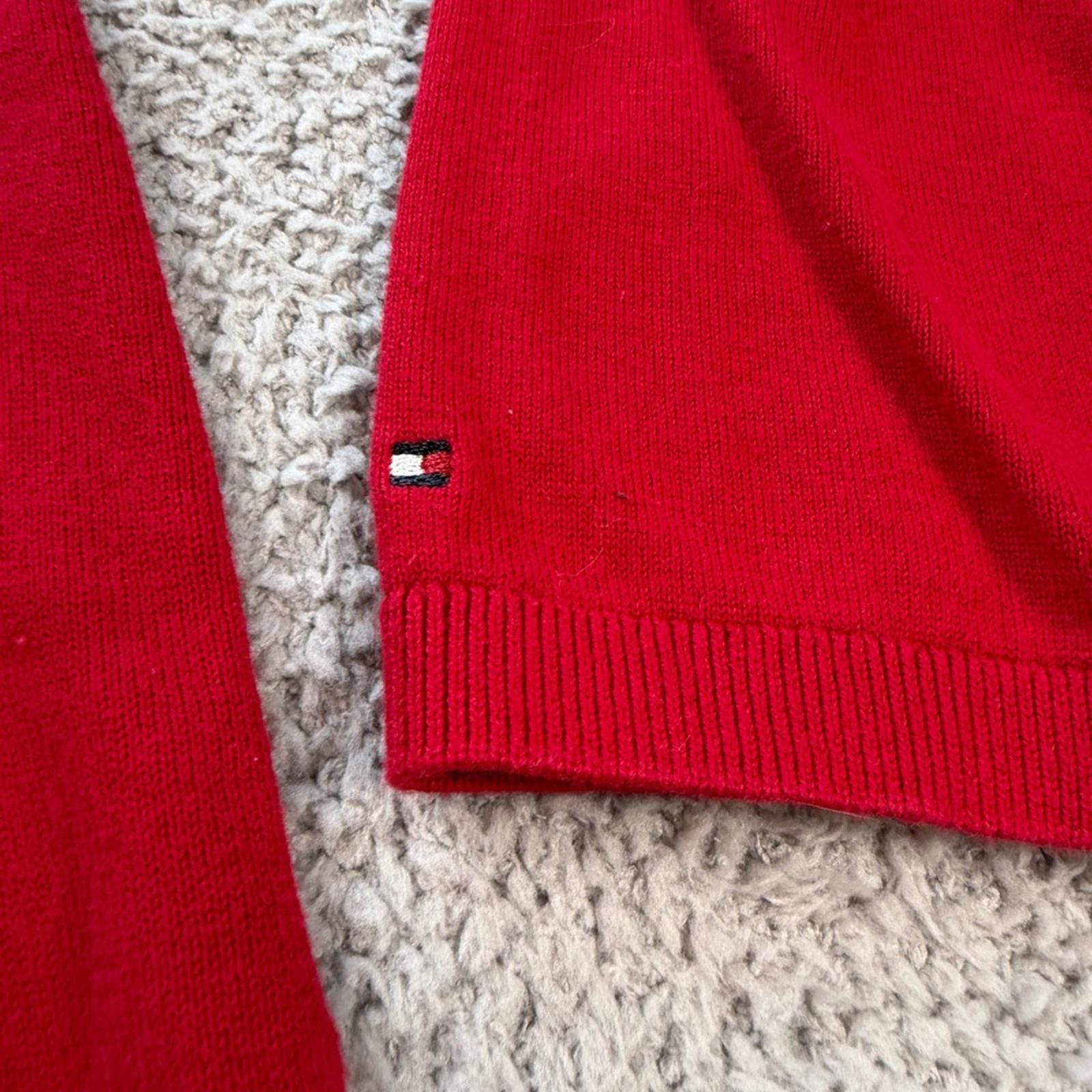 Tommy Hilfiger Tommy Hilfiger Red Heart Knit Sweater Crewneck Womens XL Size XL / US 12-14 / IT 48-50 - 5 Thumbnail