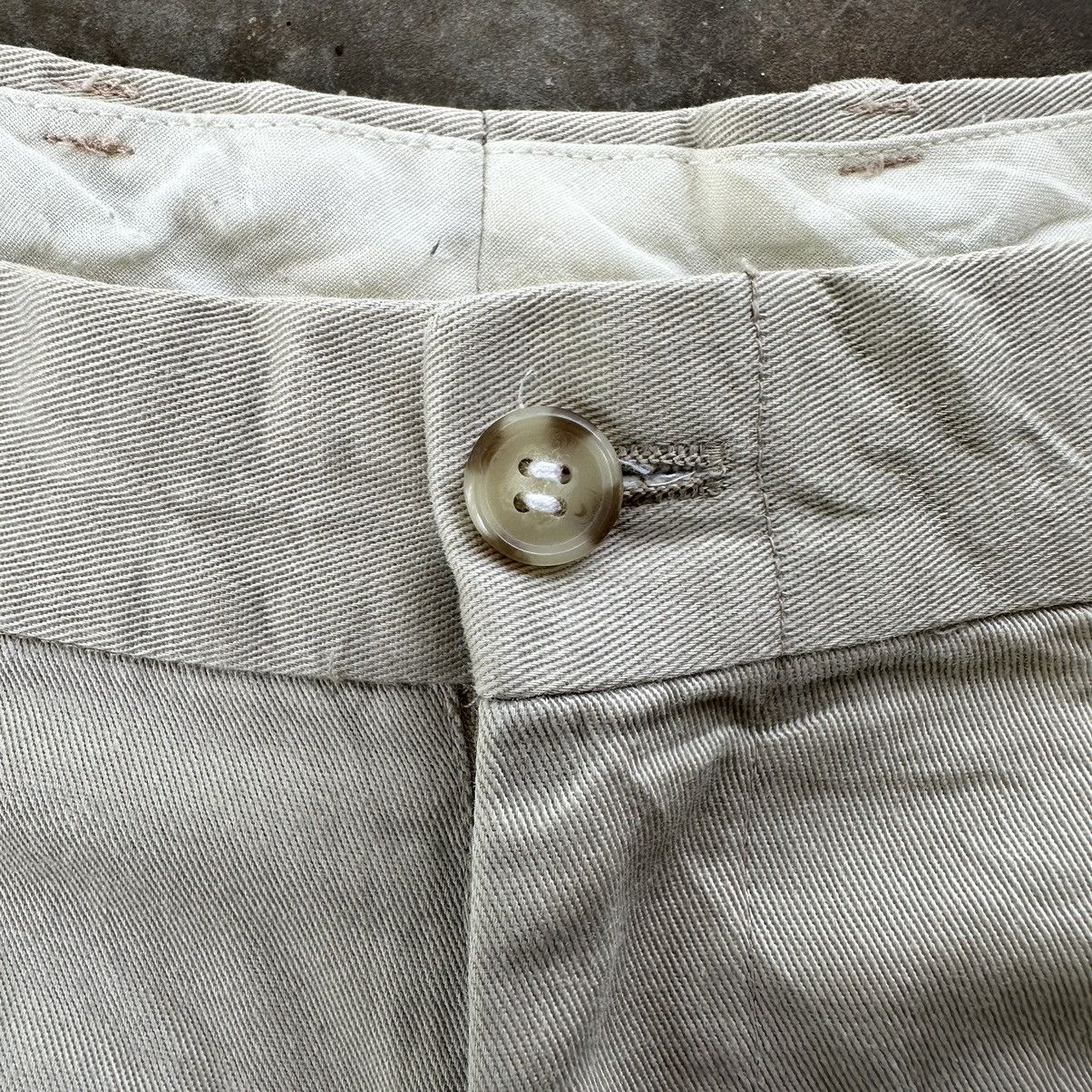 Japanese Brand × Vintage Vintage Rocky Rabbit Distressed Beige Casual Trousers Pant Size US 33 - 6 Thumbnail