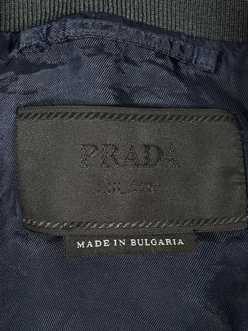 Prada Prada Blue Side Triangle Logo Zipper Jacket 2502-Nextarrow Size US M / EU 48-50 / 2 - 5 Thumbnail