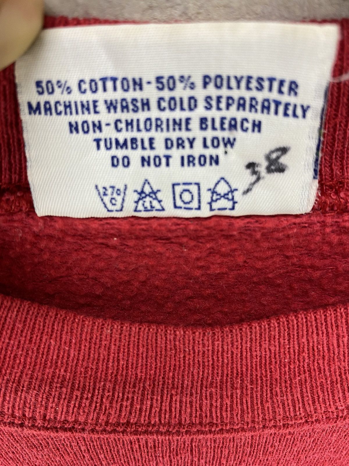 Mickey Mouse × Vintage Vintage 90s Micky Mouse Sweatshirt Big Logo Spellout Size XL Size US XL / EU 56 / 4 - 7 Thumbnail