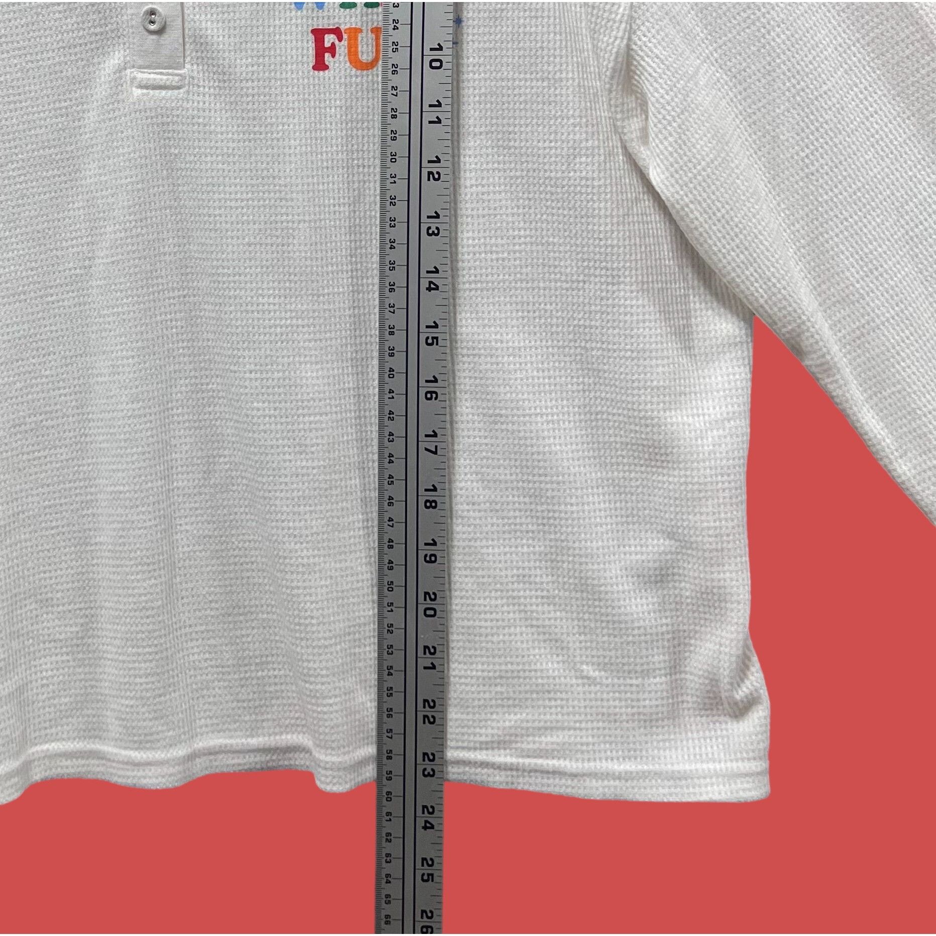 Other Wonder Shop - Women's Thermal Pajamas Top - White - Large Size L / US 10 / IT 46 - 7 Thumbnail