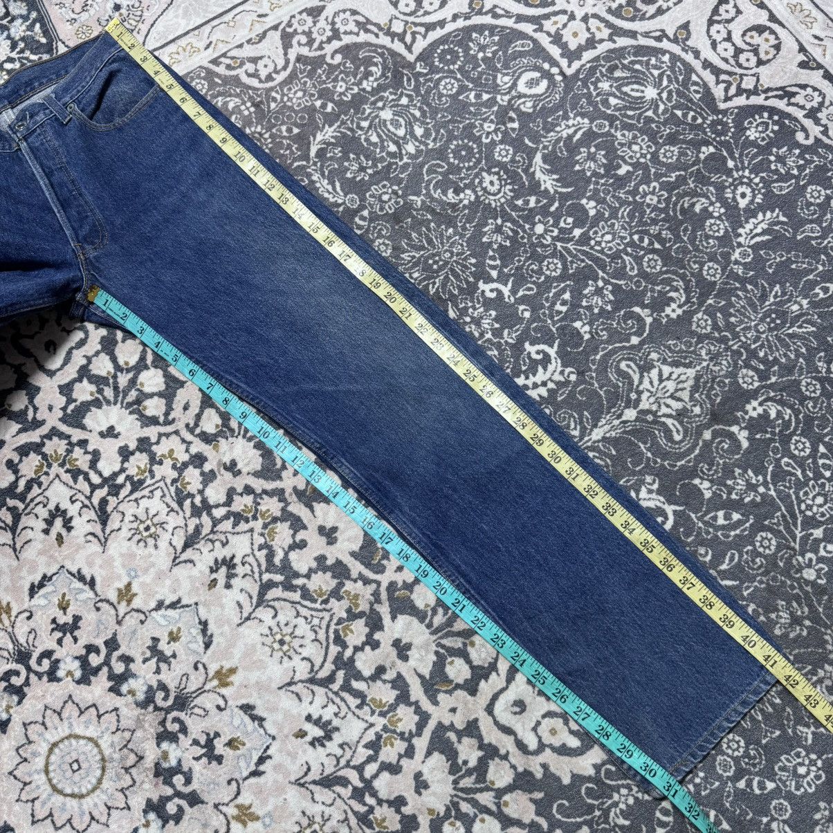 Levi's Vintage 90s Levis 501xx Dark Blue Denim Jeans Size US 29 - 22 Thumbnail