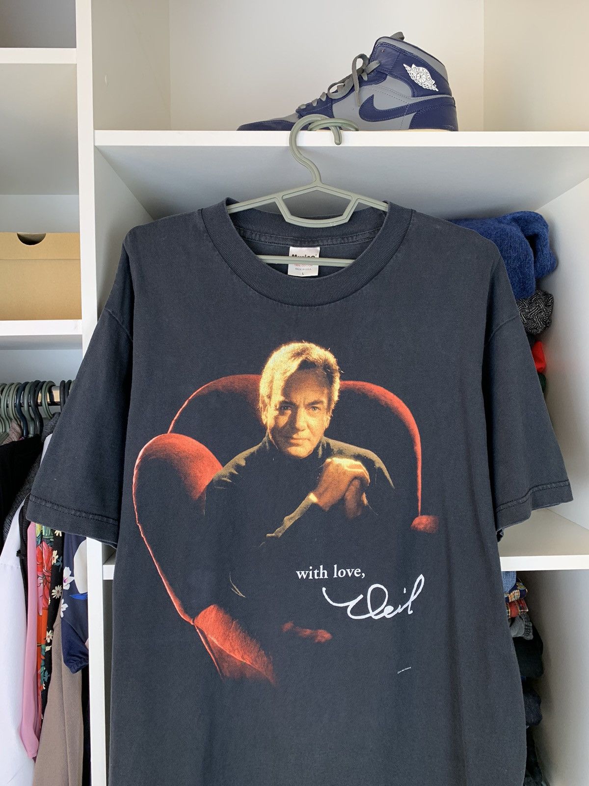 Band Tees × Vintage Vintage 1998 Neil Diamond Made in USA T-shirt Size US L / EU 52-54 / 3 - 2 Thumbnail