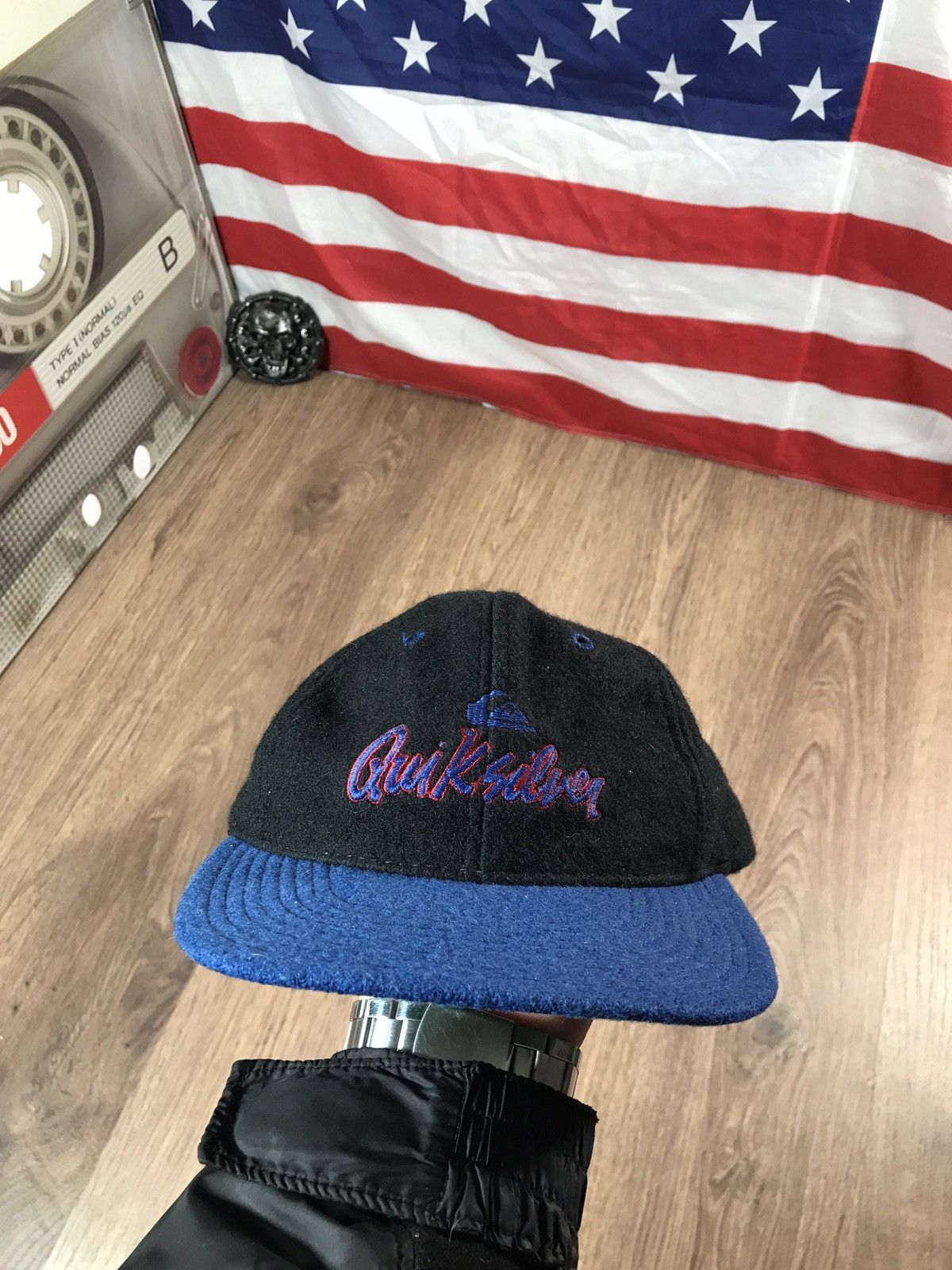 Quiksilver × Vintage Vintage Quiksilver Rare Wool Cap Size ONE SIZE - 1 Thumbnail
