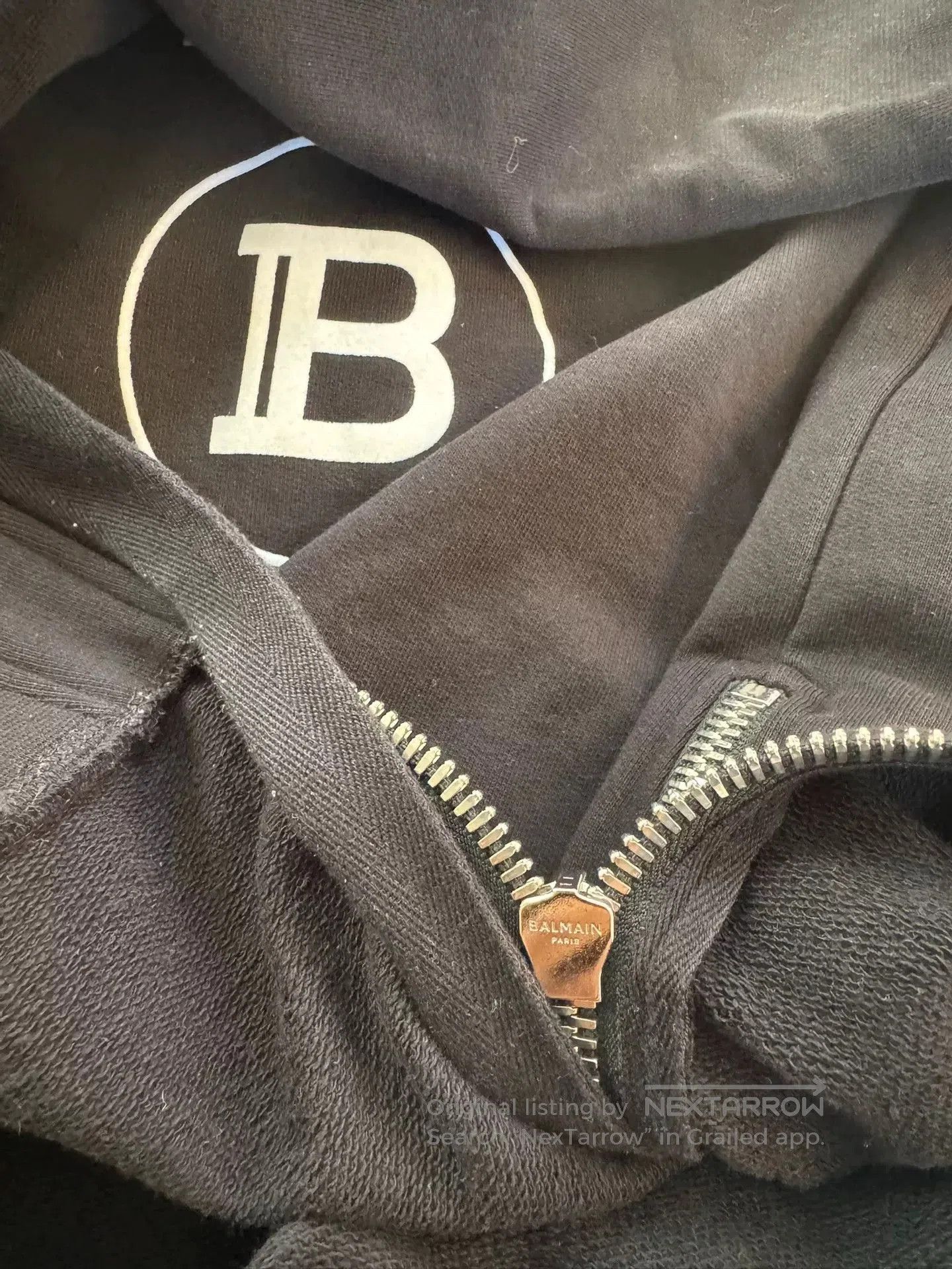 Balmain BALMAIN Black Hoodie. Size US L / EU 52-54 / 3 - 5 Thumbnail