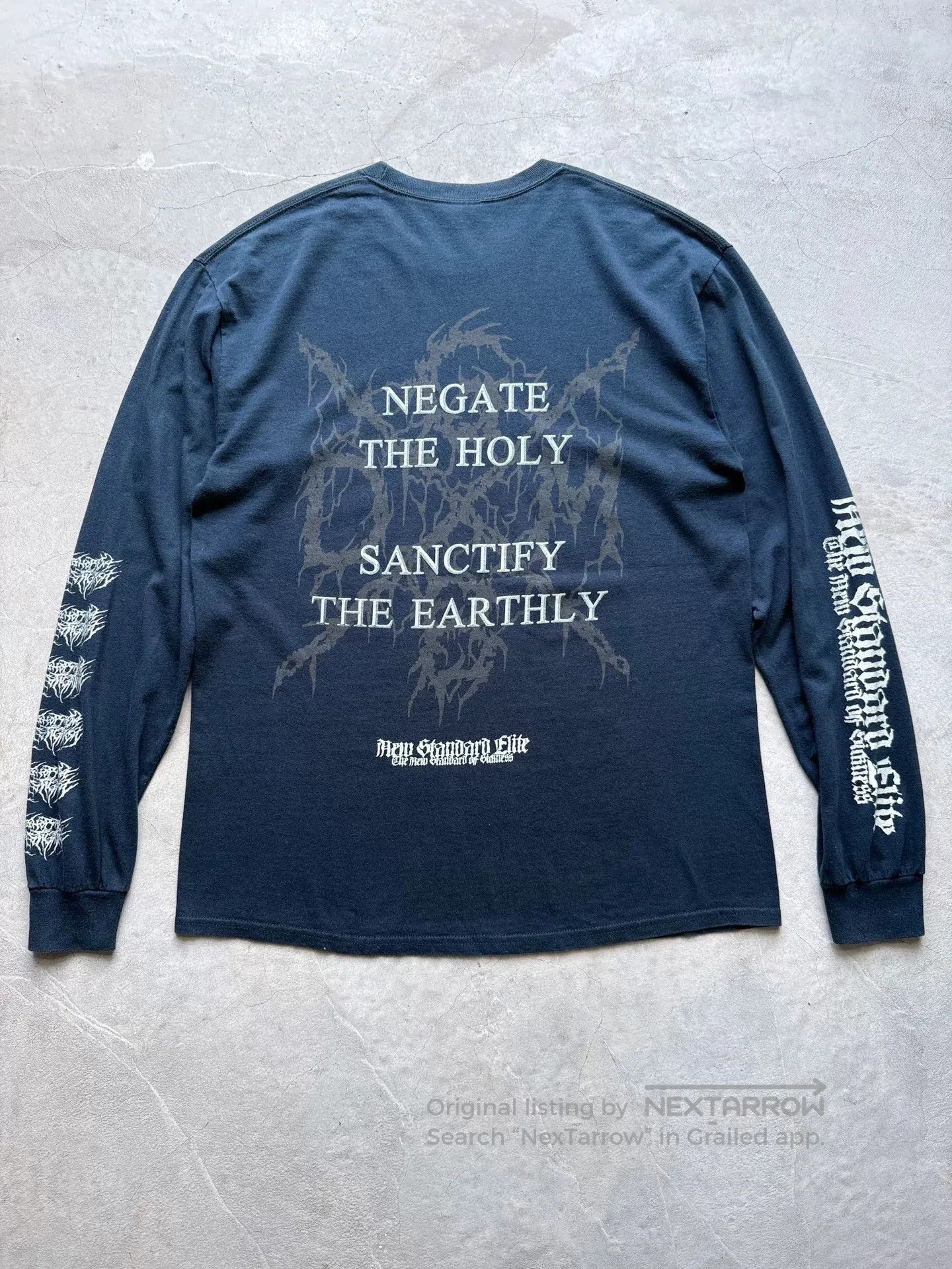 Vintage Vintage 00s Abhorrent Castigation Band Tee. Size US L / EU 52-54 / 3 - 6 Thumbnail
