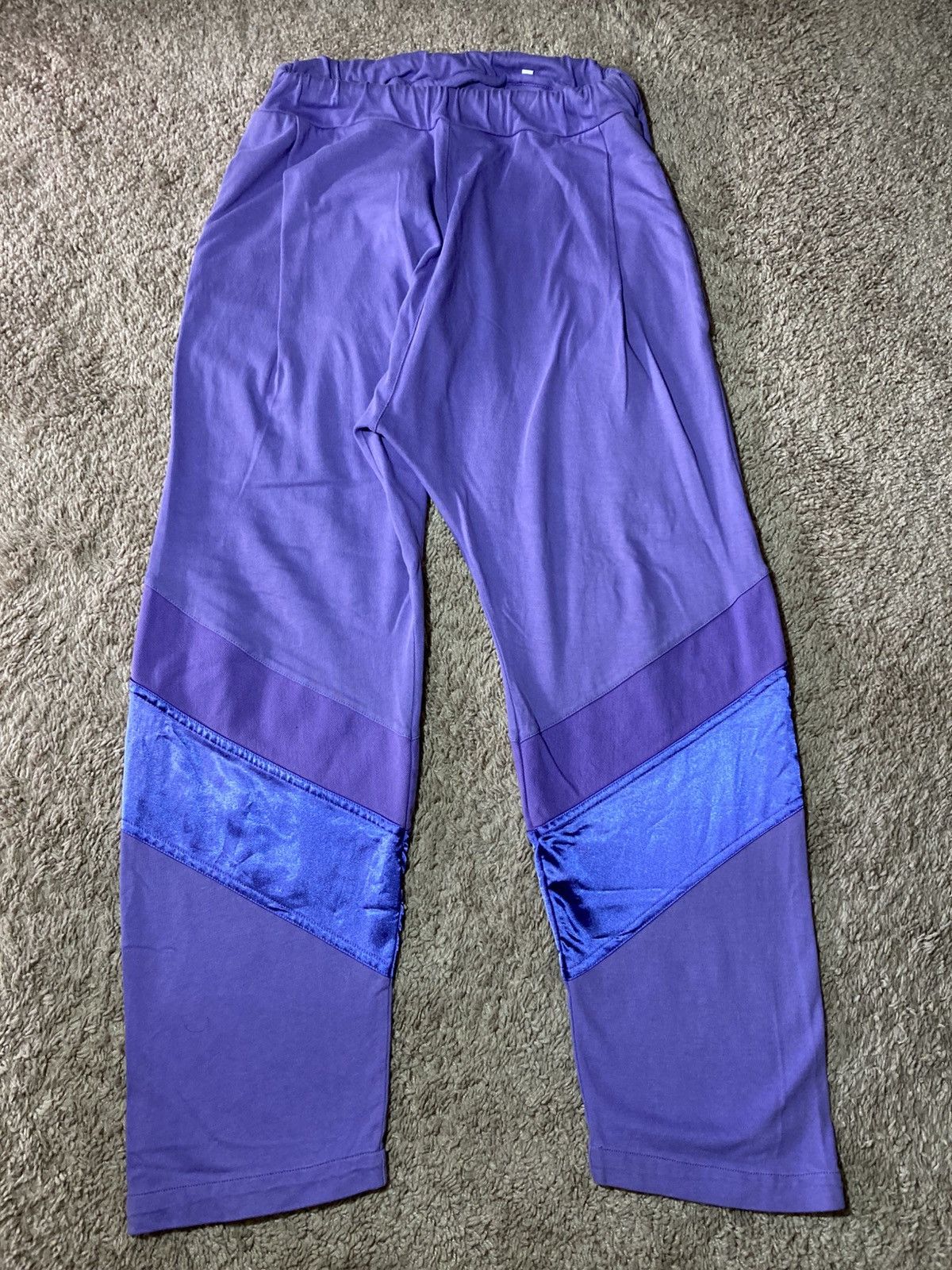 Willy Chavarria SS18 Willy Chavarria Satin Panel Sweats 2018 Small Cruising Size US 30 / EU 46 - 2 Thumbnail