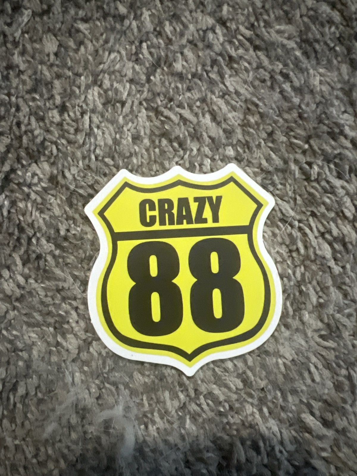 Hypebeast Crazy 88 Sticker Size ONE SIZE - 1 Thumbnail