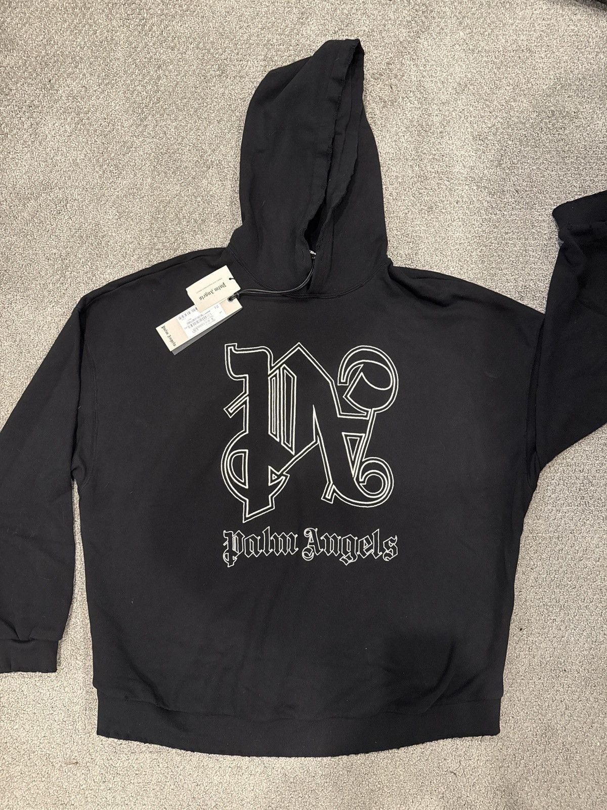 Palm Angels Palm Angels monogram hoody, size L Size US L / EU 52-54 / 3 - 1 Thumbnail