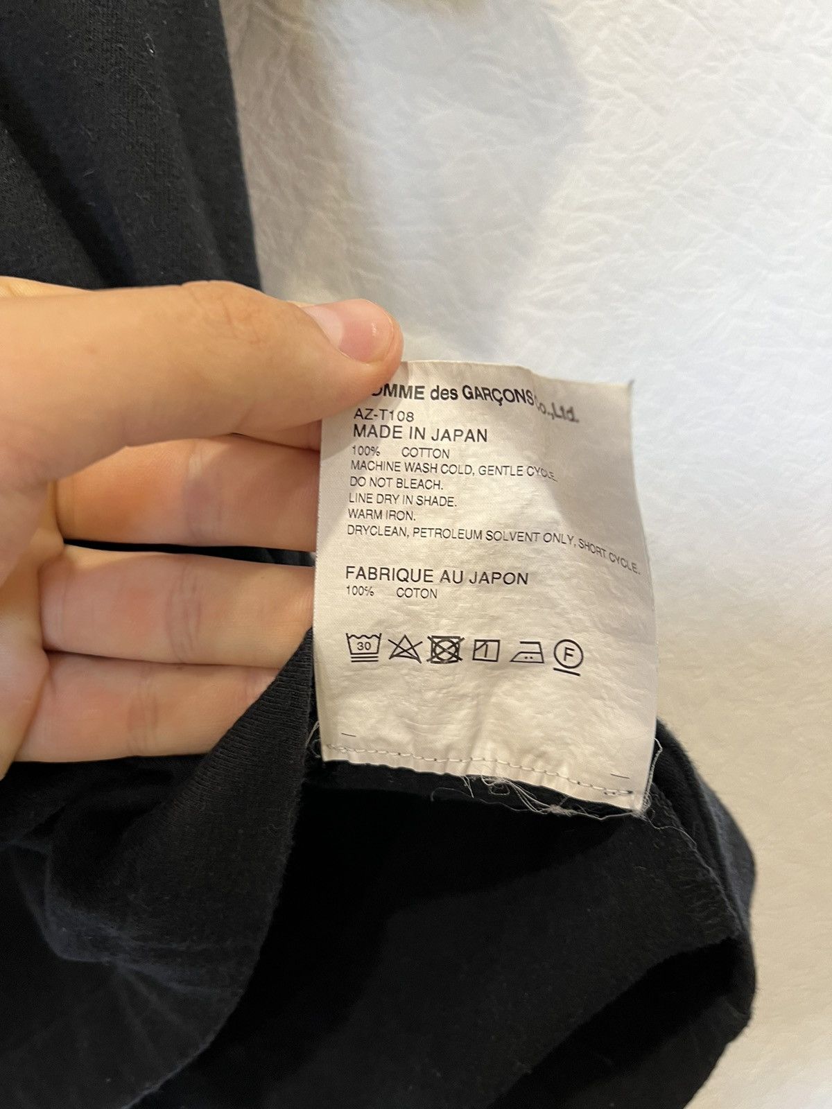 Comme des Garcons × Vintage Comme des Garcons PLAY Black T Shirt Size US S / EU 44-46 / 1 - 6 Thumbnail