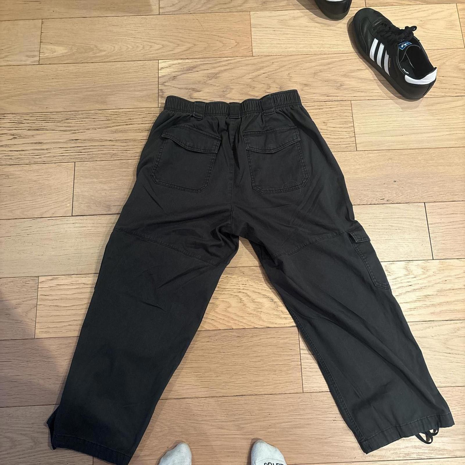Old Navy Old Navy Men's Black and Brown Trousers Size US 34 / EU 50 - 3 Thumbnail