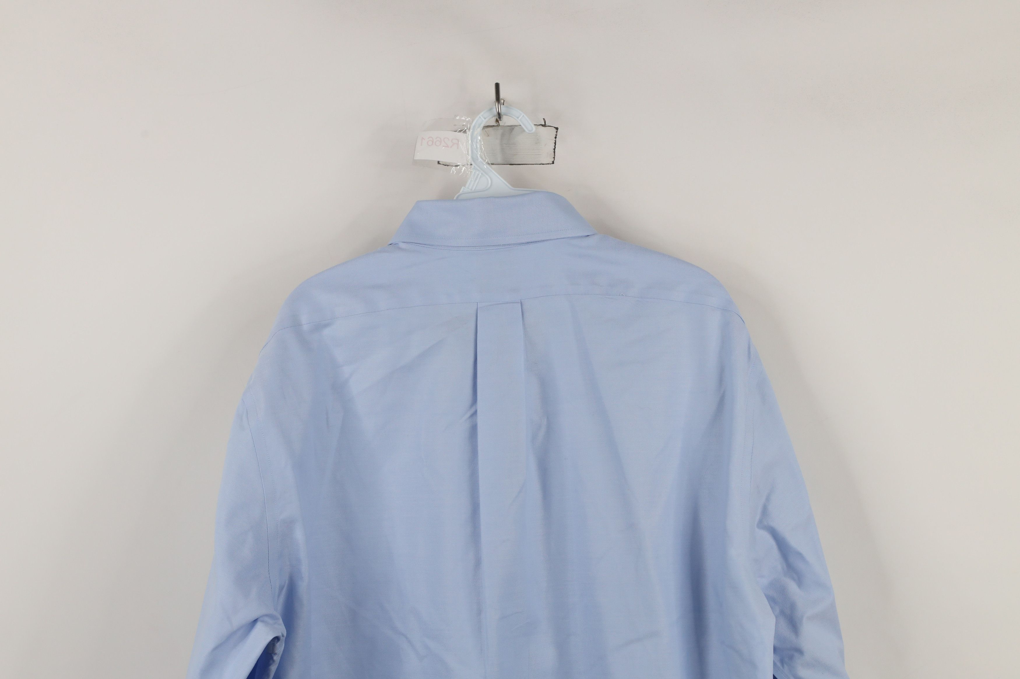 Brooks Brothers × Vintage Vintage 90s Brooks Brothers Button Down Shirt OCBD Blue Size US M / EU 48-50 / 2 - 11 Thumbnail
