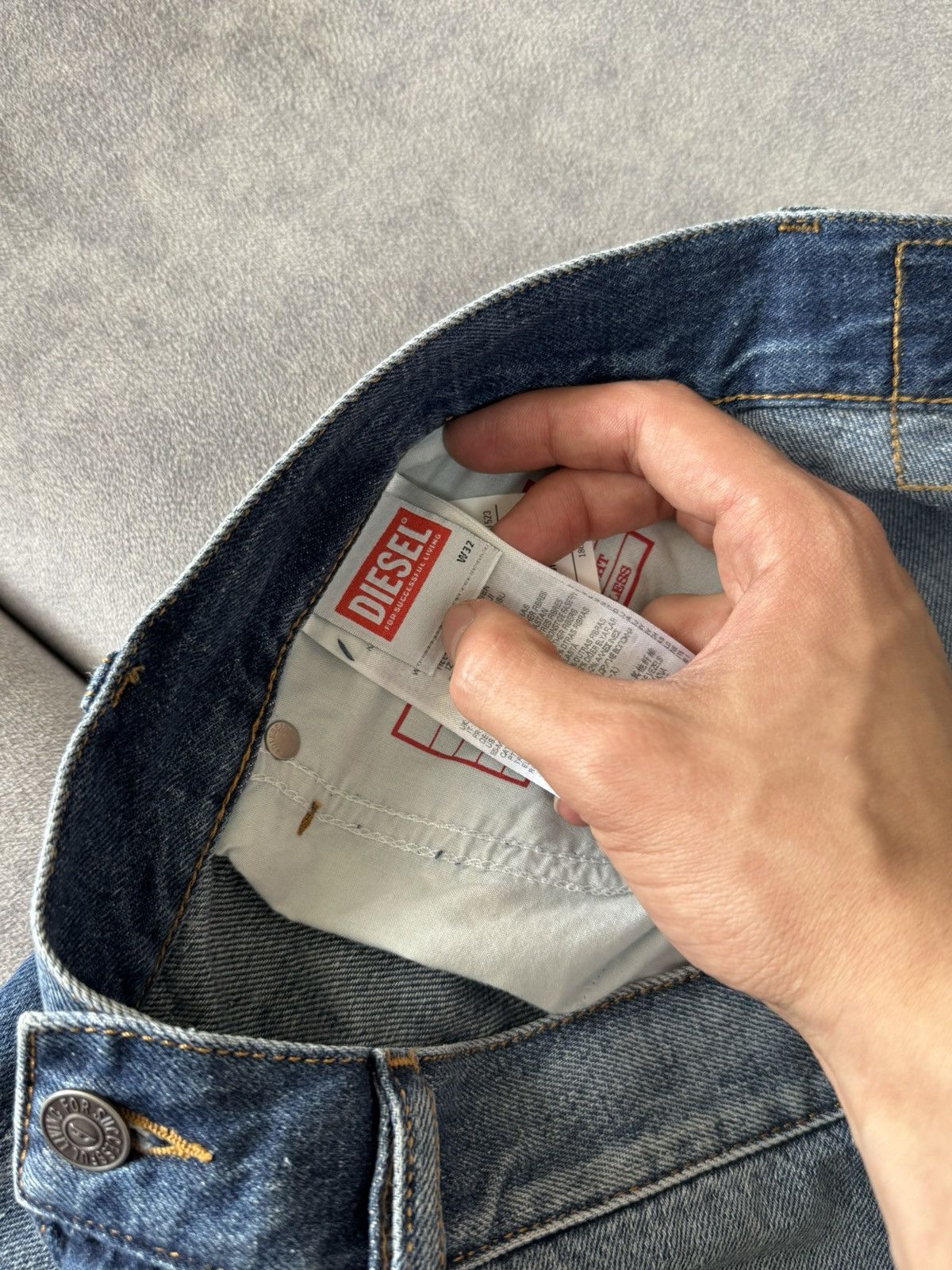 Diesel × Vintage Diesel Y2K denim jeans pants baggy vintage style size 32 M Size US 32 / EU 48 - 13 Thumbnail