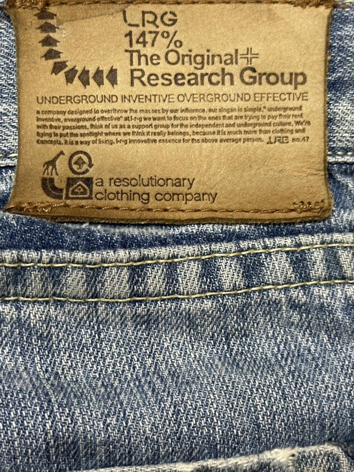 Sugar Cane Vintage Japanese Brand Mud Faded Wash Style Baggy Jeans Size US 36 / EU 52 - 9 Thumbnail