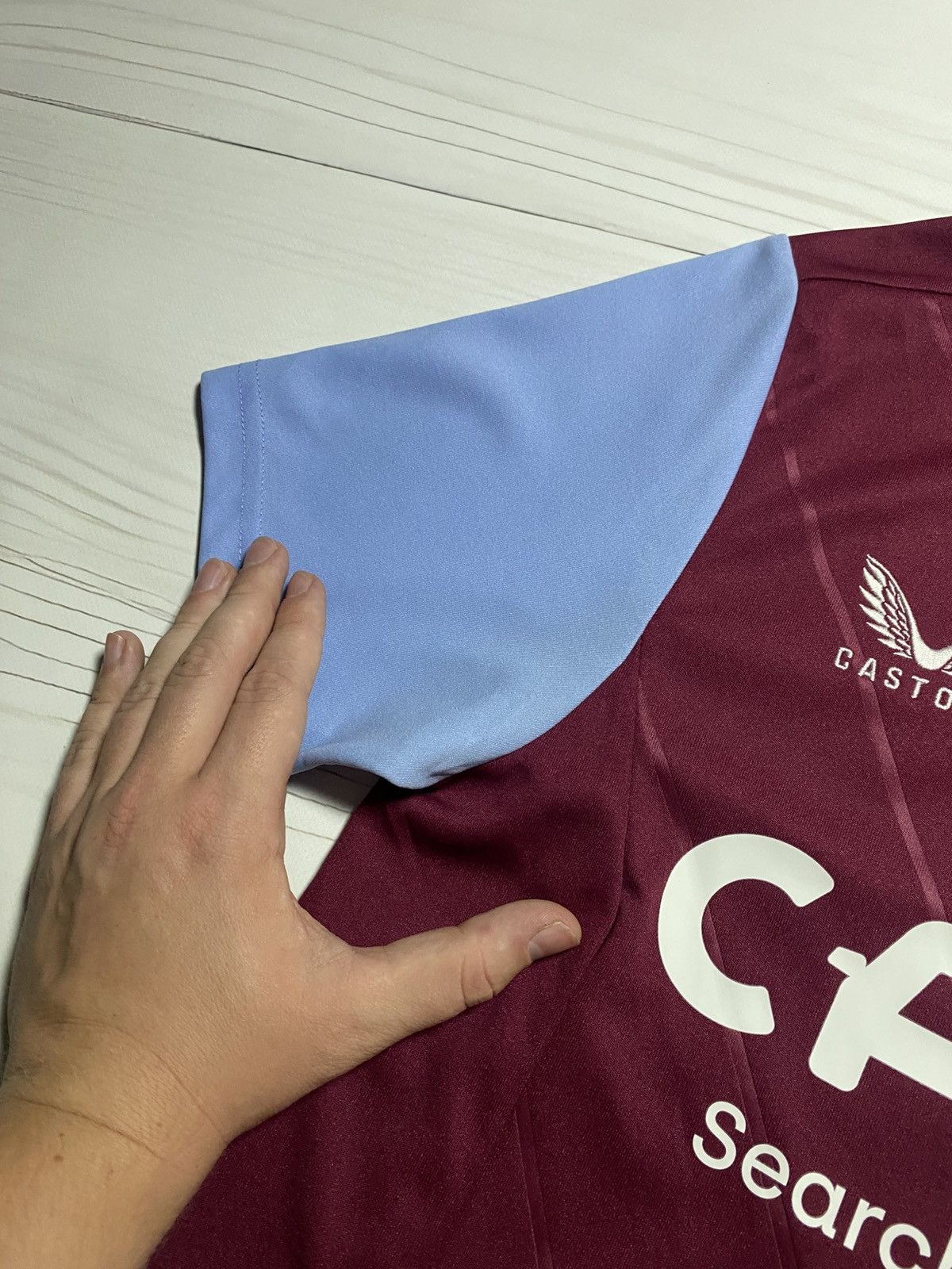 Castore Castore Aston Villa 2022/23 home soccer football y2k jersey Size US S / EU 44-46 / 1 - 11 Thumbnail