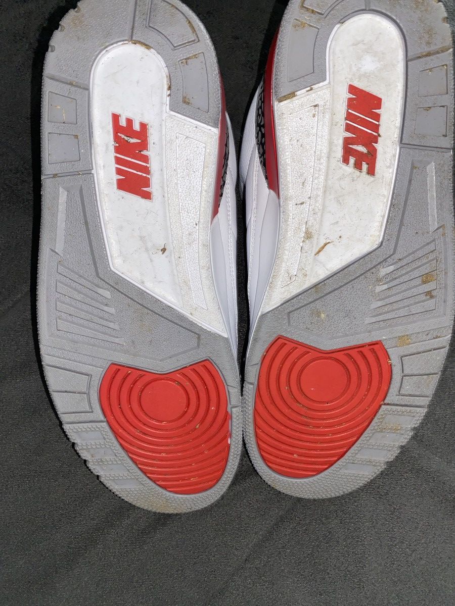 Jordan Brand Jordan 3 Retro Fire Red (2022) Size US 11 / EU 44 - 6 Thumbnail