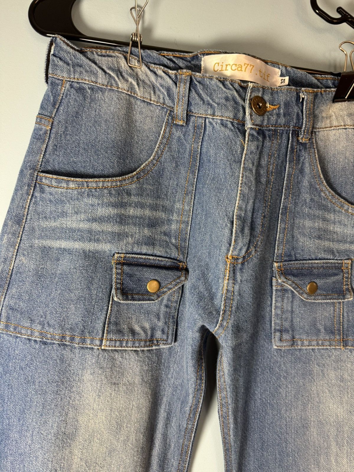 Japanese Brand YORI Holy Spirit Flared Denim Size US 32 / EU 48 - 3 Thumbnail