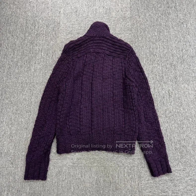 Tom Ford Tom Ford Purple Wool Knit Sweater. Size US M / EU 48-50 / 2 - 2 Thumbnail