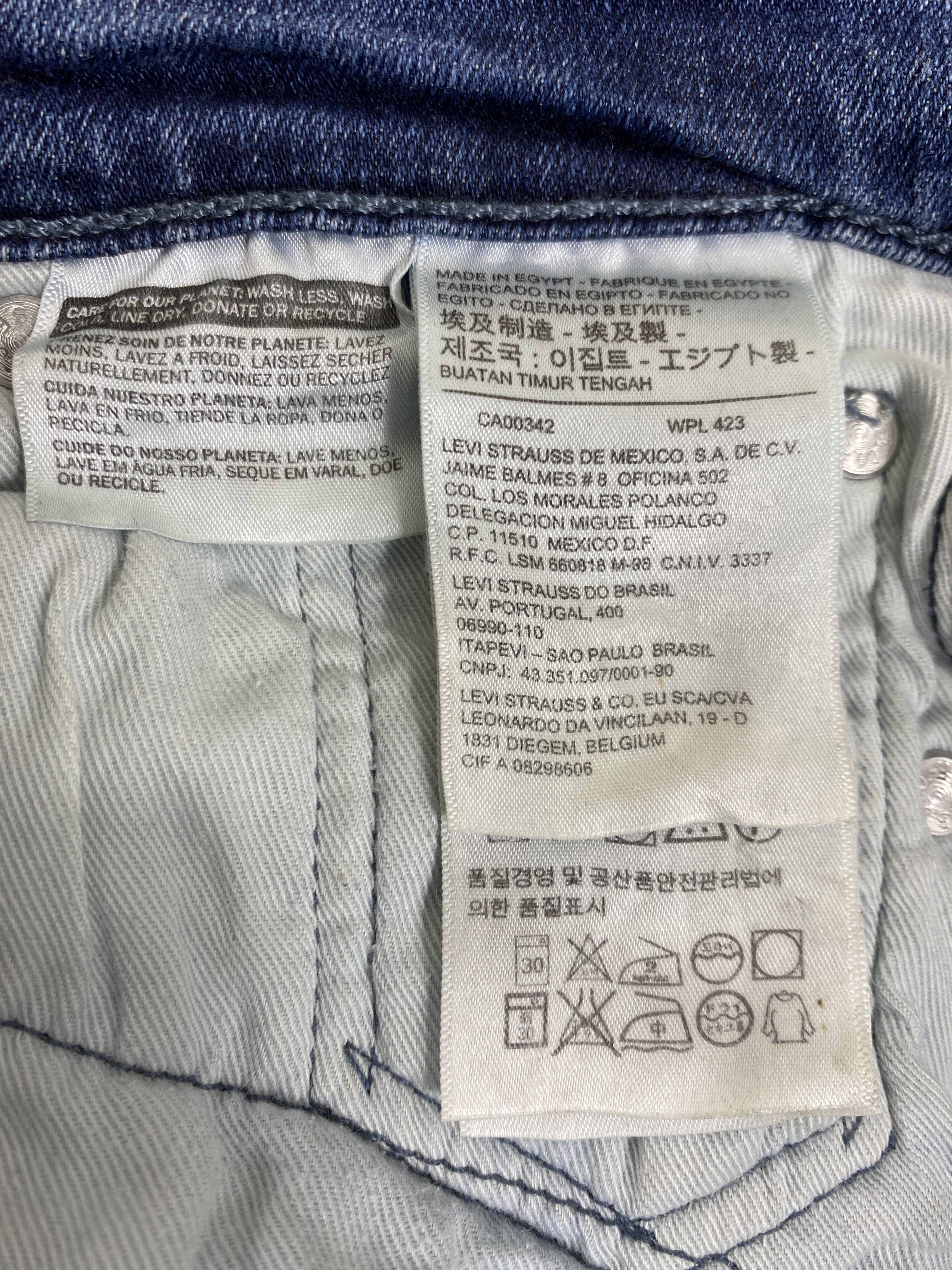 Levi's Distressed Blue Vintage Levi's 511 Jeans 27x29 Denim -SJ199 Size US 27 - 9 Thumbnail
