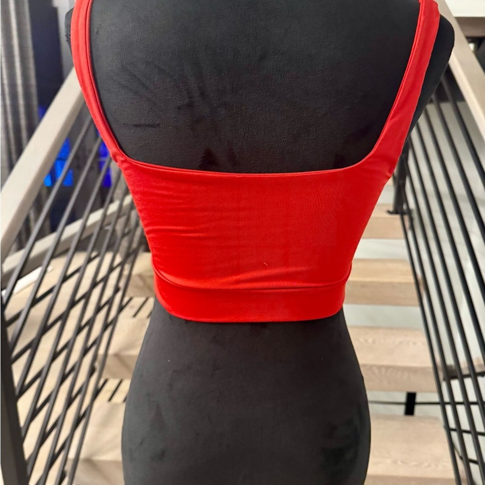 Other New Red Ruched Crop Top size S Size S / US 4 / IT 40 - 4 Thumbnail